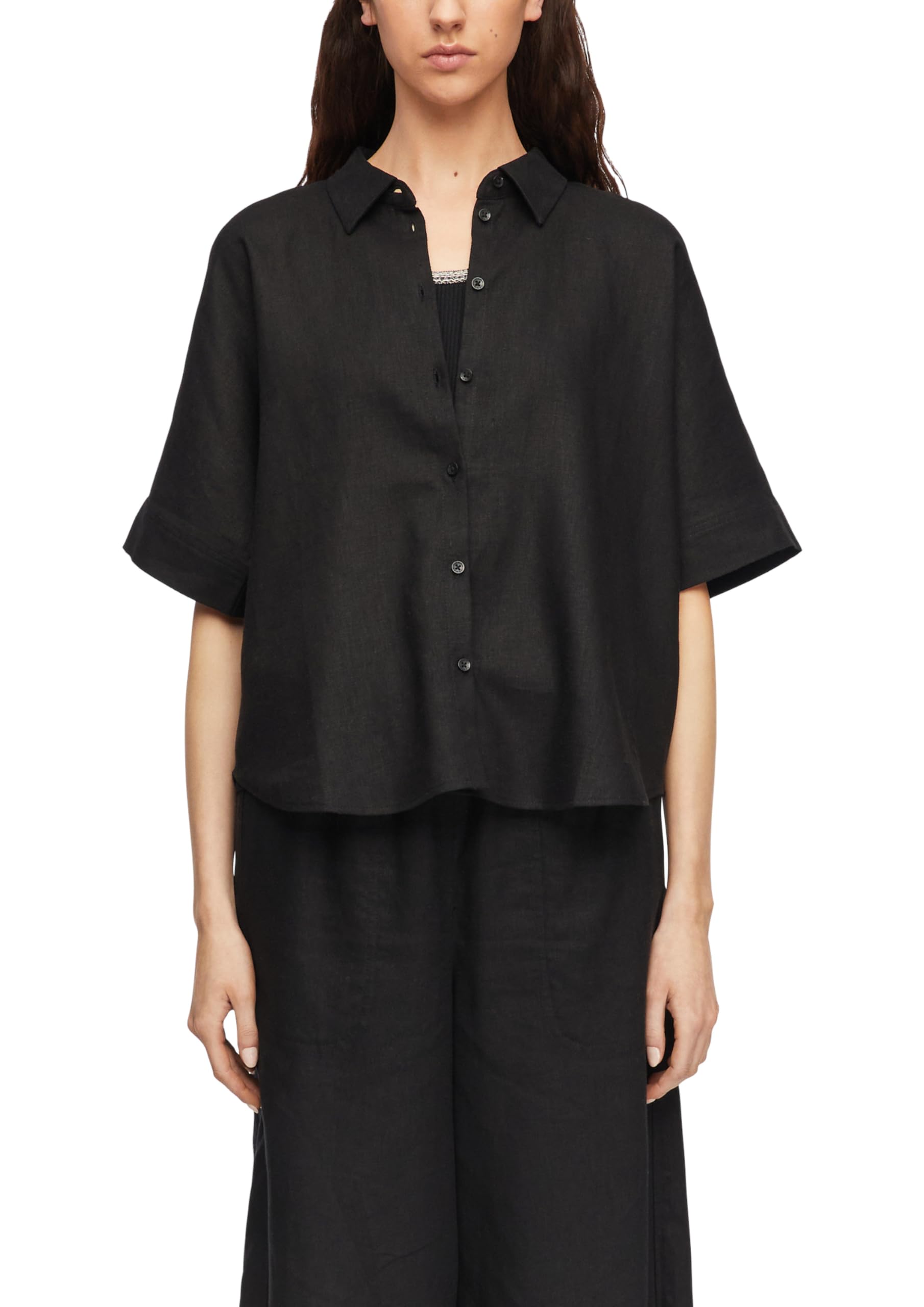 comma-blouses-oversize-bluse-beige-gr-34-leinenmix image 8