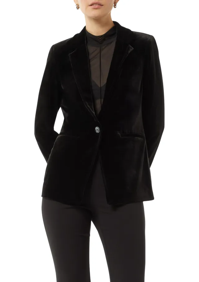 comma-2157968-samt-blazer-schwarz-gr-40 image 1
