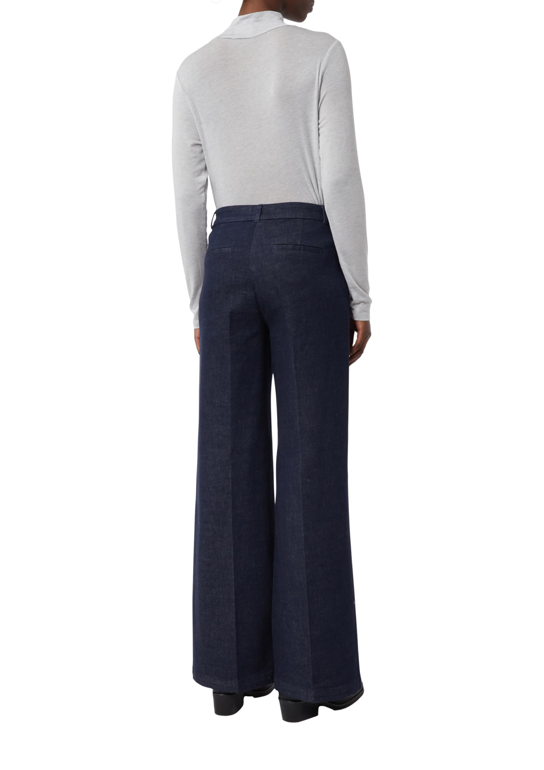 comma-cleane-dark-denim-jeans-weites-bein-gr-44 image 2