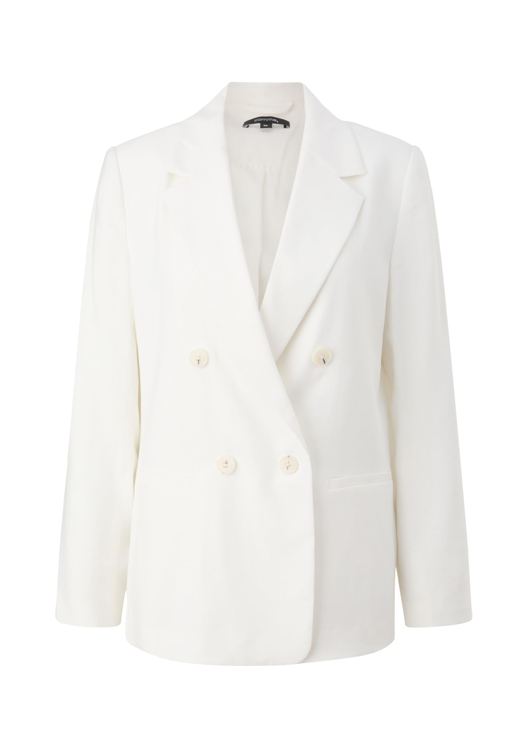 comma-langer-blazer-viskosemix-wei-0100-gr-38 image 3