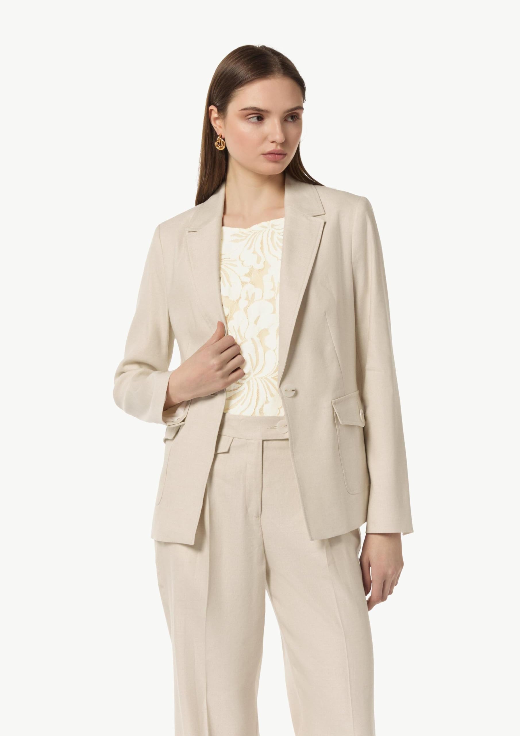 comma-blazer-aus-leinenmix-damenblazer-gr-46 image 5