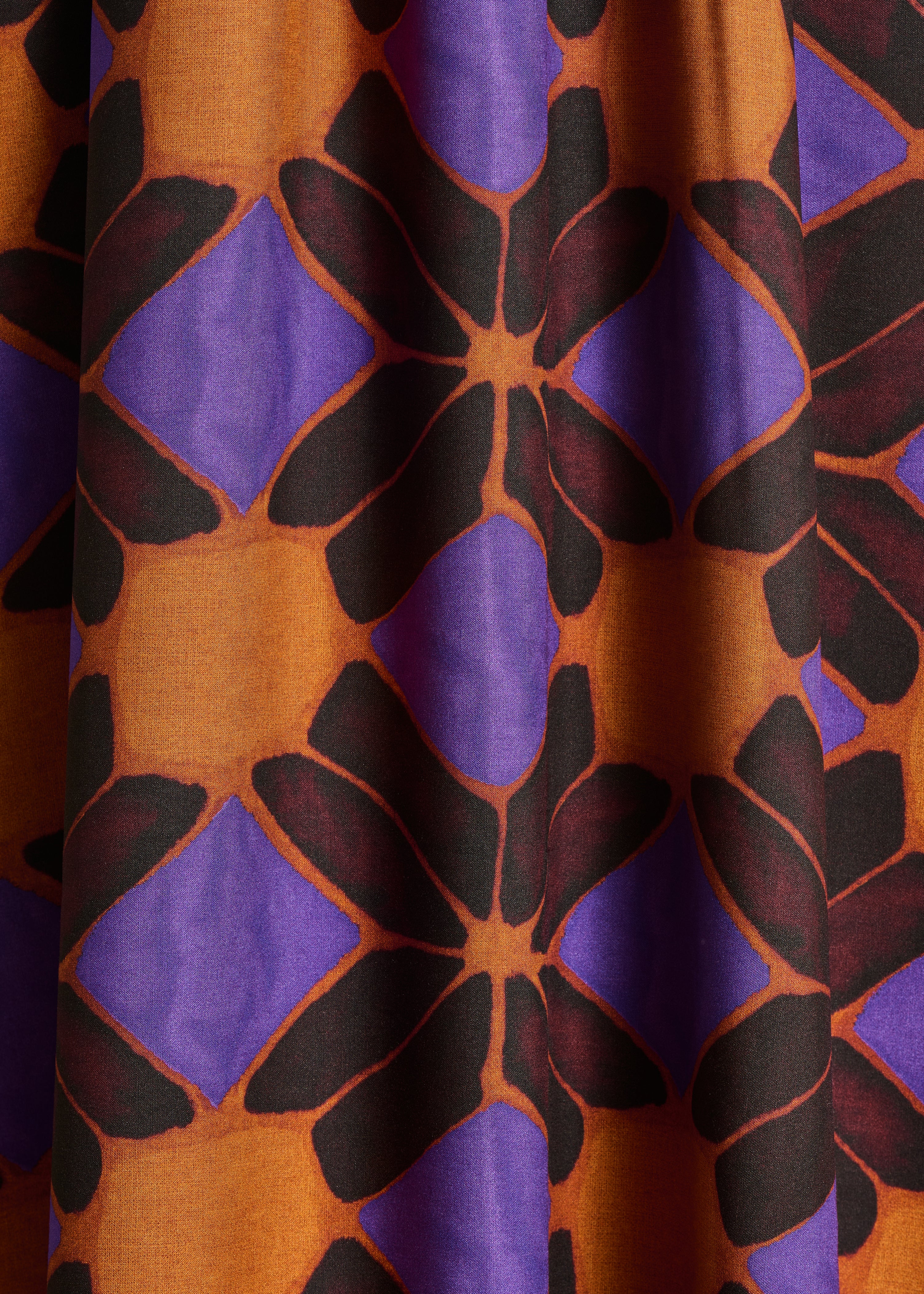 la-f-e-marabout-e-fiona-maxikleid-orange-violett-v-ausschnitt image 5