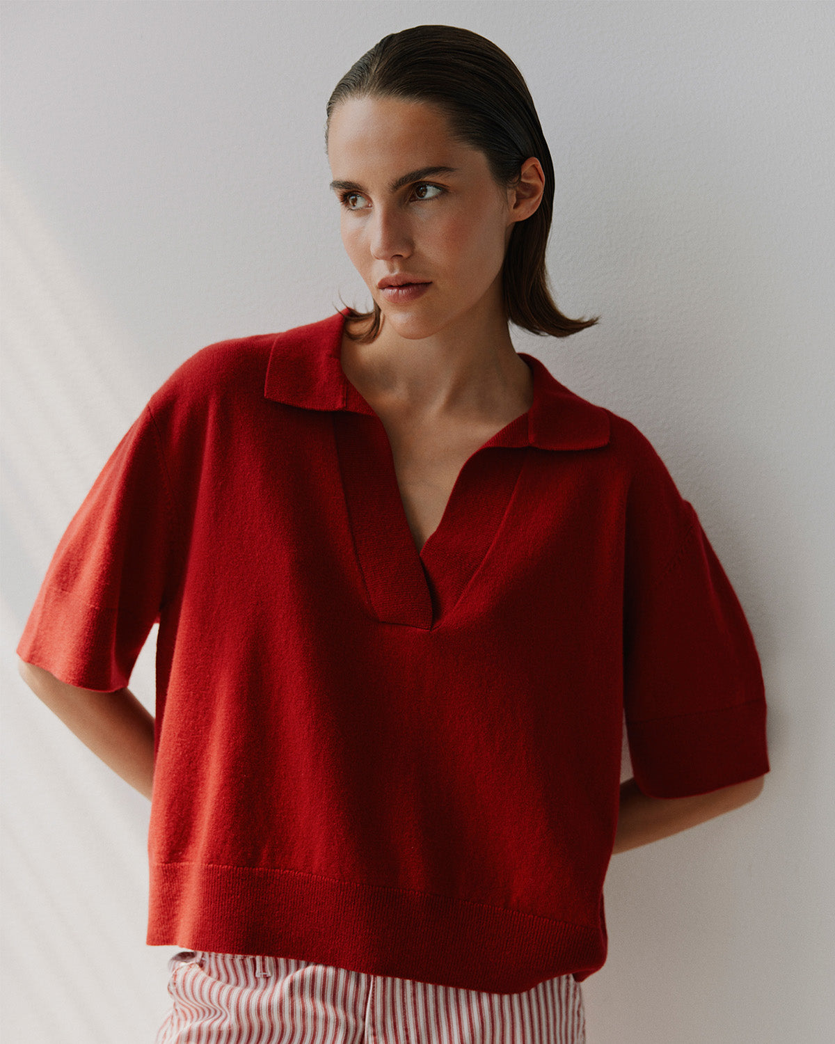 sofie-schnoor-women-amalysw-bluse-snos524-strickbluse-rot-merino image 2