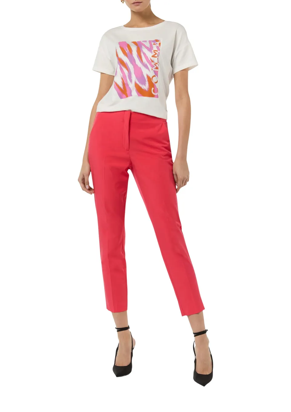 comma-slim-anzughose-damen-viskosemix-gr-42-ankle image 1