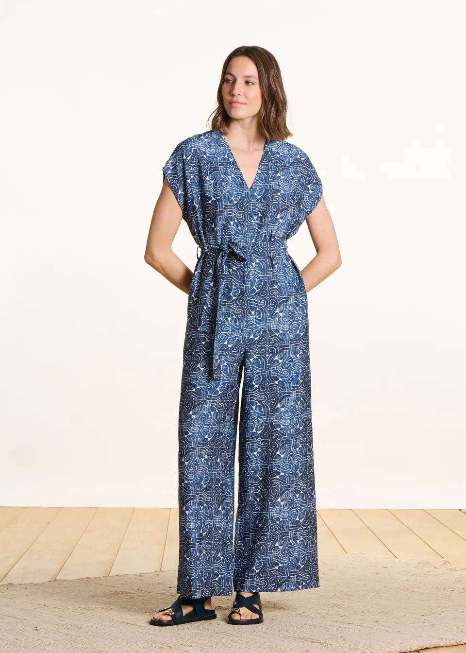 la-f-e-marabout-e-sedona-overall-damen-blau-gr-36-print image 1