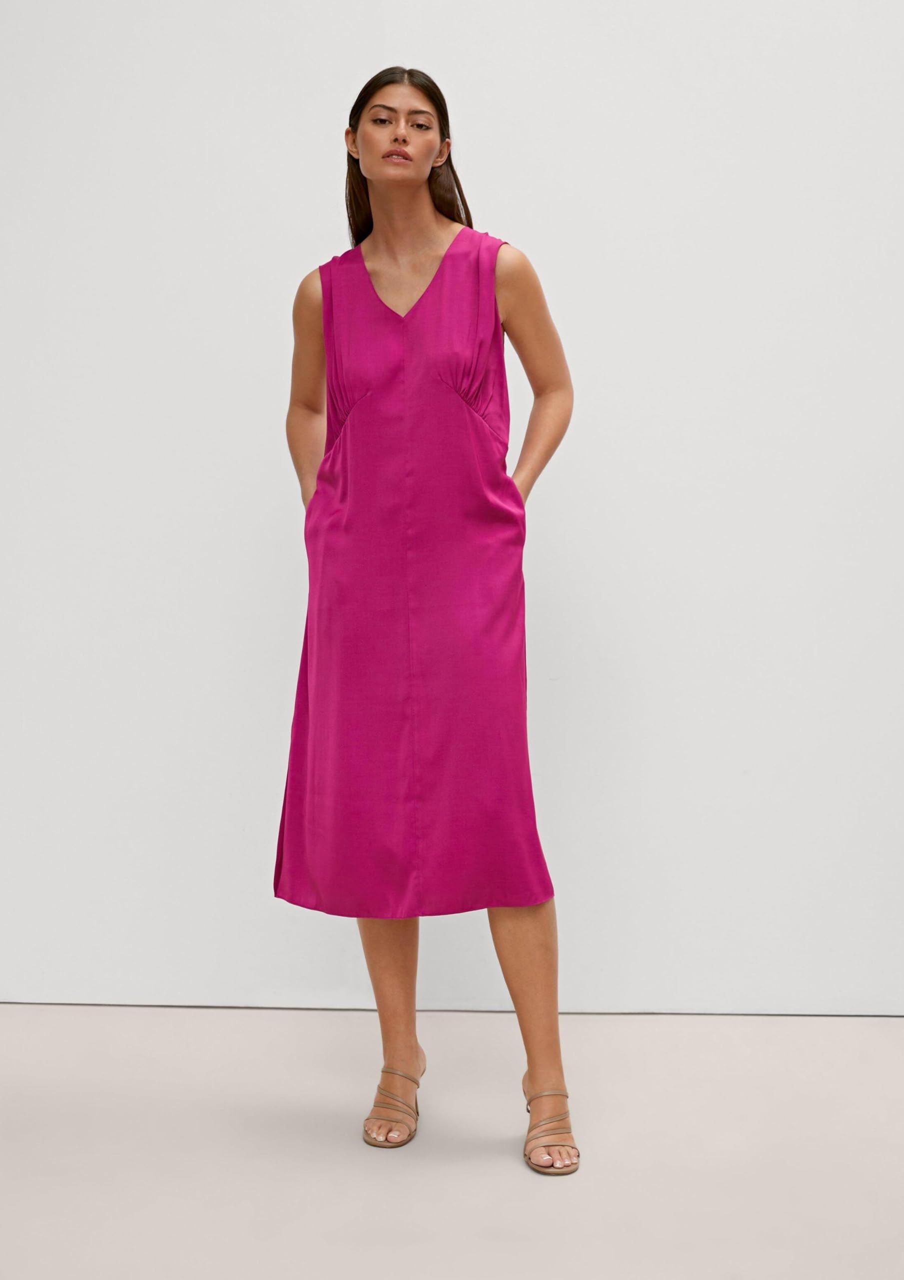 comma-dresses-kleid-kurz-damen-rmellos-l-ssig image 7