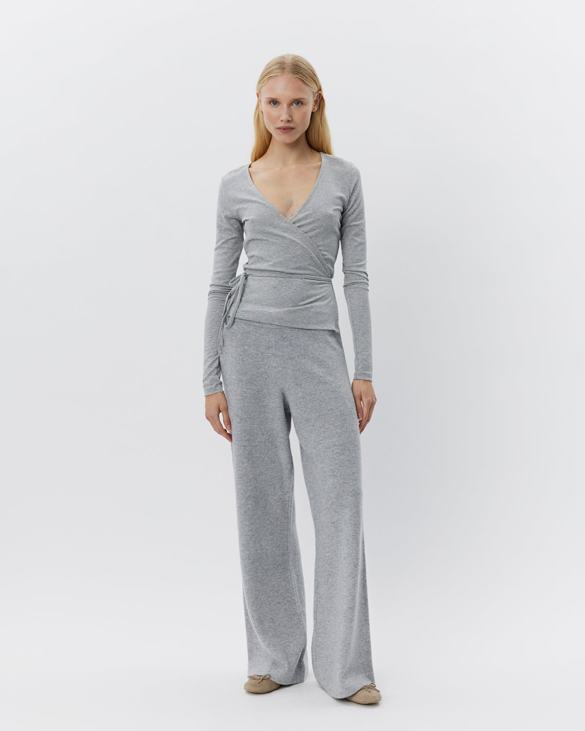 sofie-schnoor-women-joodysw-bluse-snos558-grau-meliert-viskose image 2