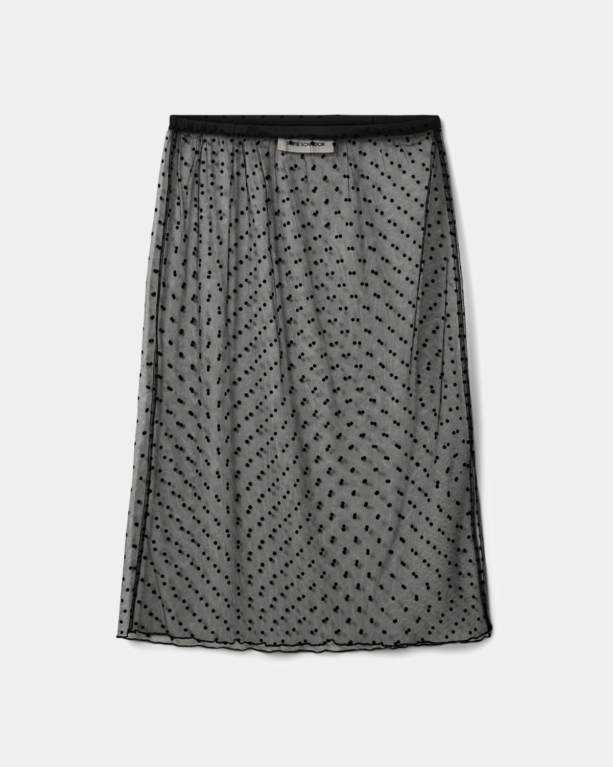 sofie-schnoor-women-francessw-midirock-schwarz-transparent image 1