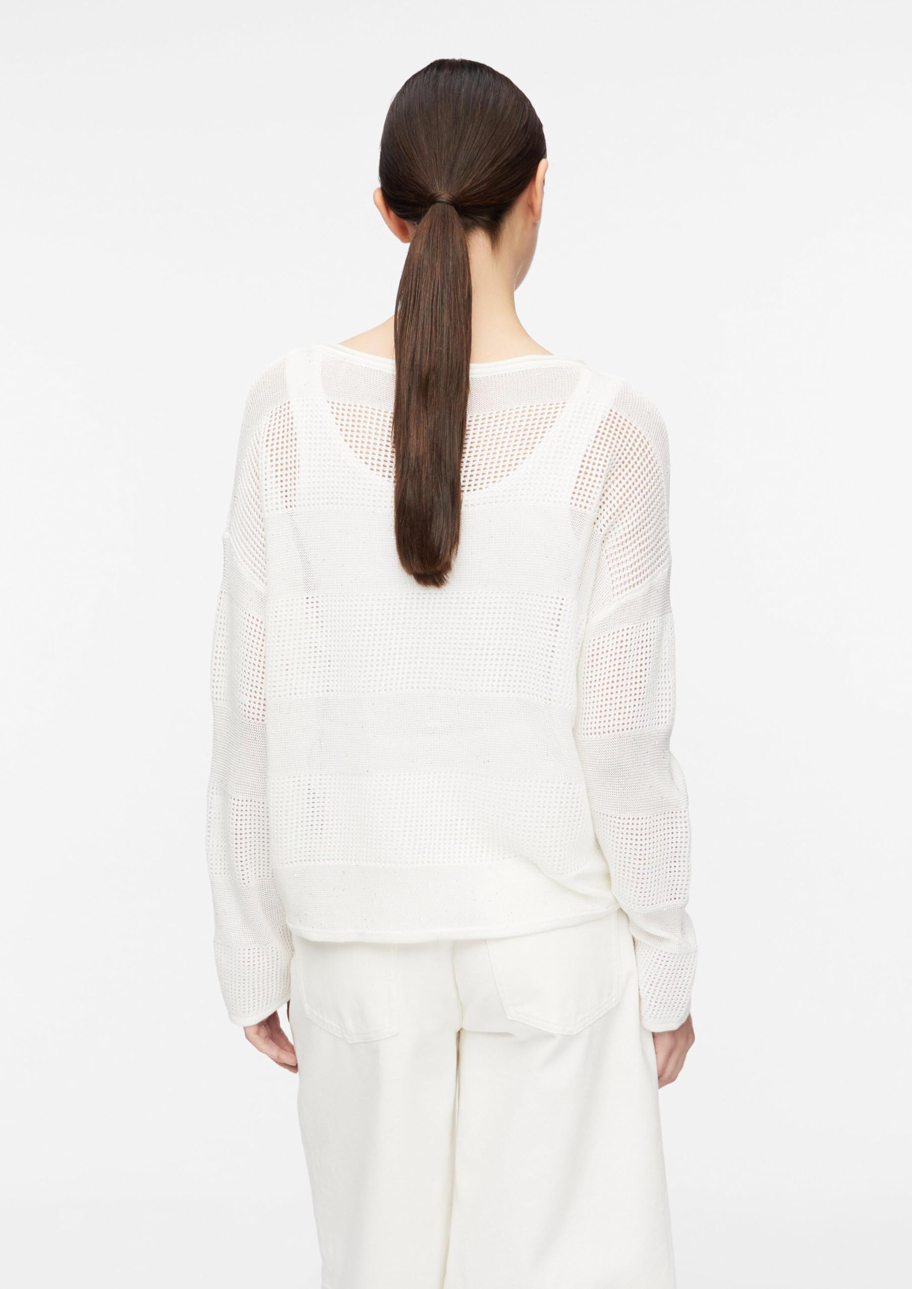comma-ajourstrick-strickpullover-damen-gr-34-pailletten image 7
