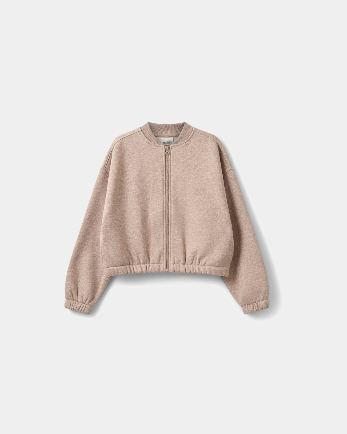 sofie-schnoor-young-katiesy-jacke-brown-melange-sweat image 1