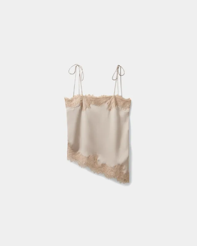 sofie-schnoor-women-virasw-satin-top-feather-gray-spitze image 1