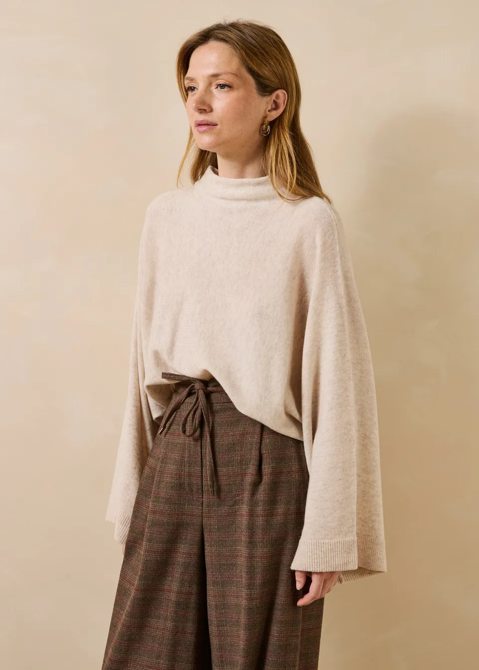 la-f-e-marabout-e-gemeau-pullover-beige-kaschmir image 1