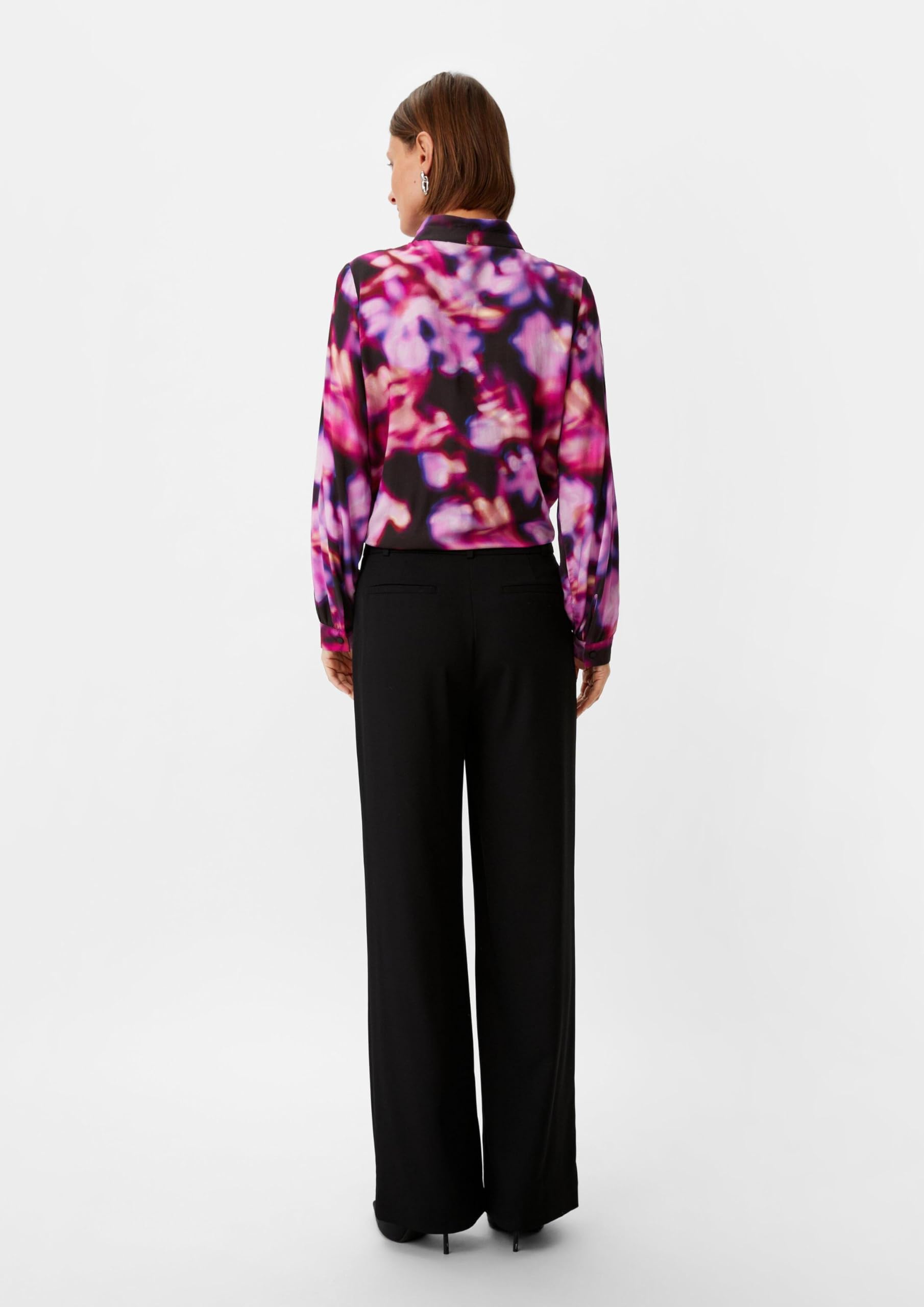 comma-blouses-schluppenbluse-gr-38-allover-muster image 6