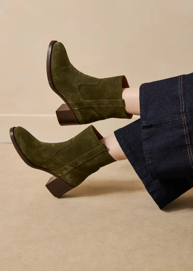 la-f-e-marabout-e-ecaria-stiefeletten-damen-khaki image 1