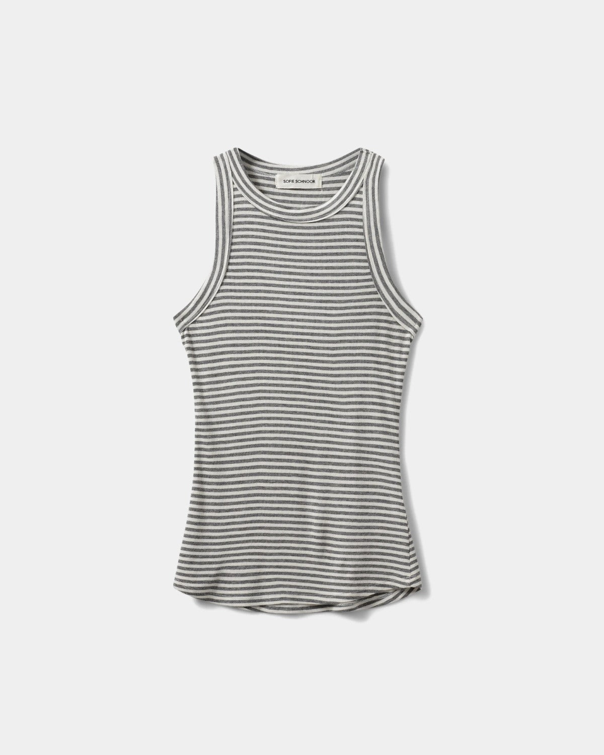 sofie-schnoor-women-julliesw-top-damen-grey-striped-viskose image 1