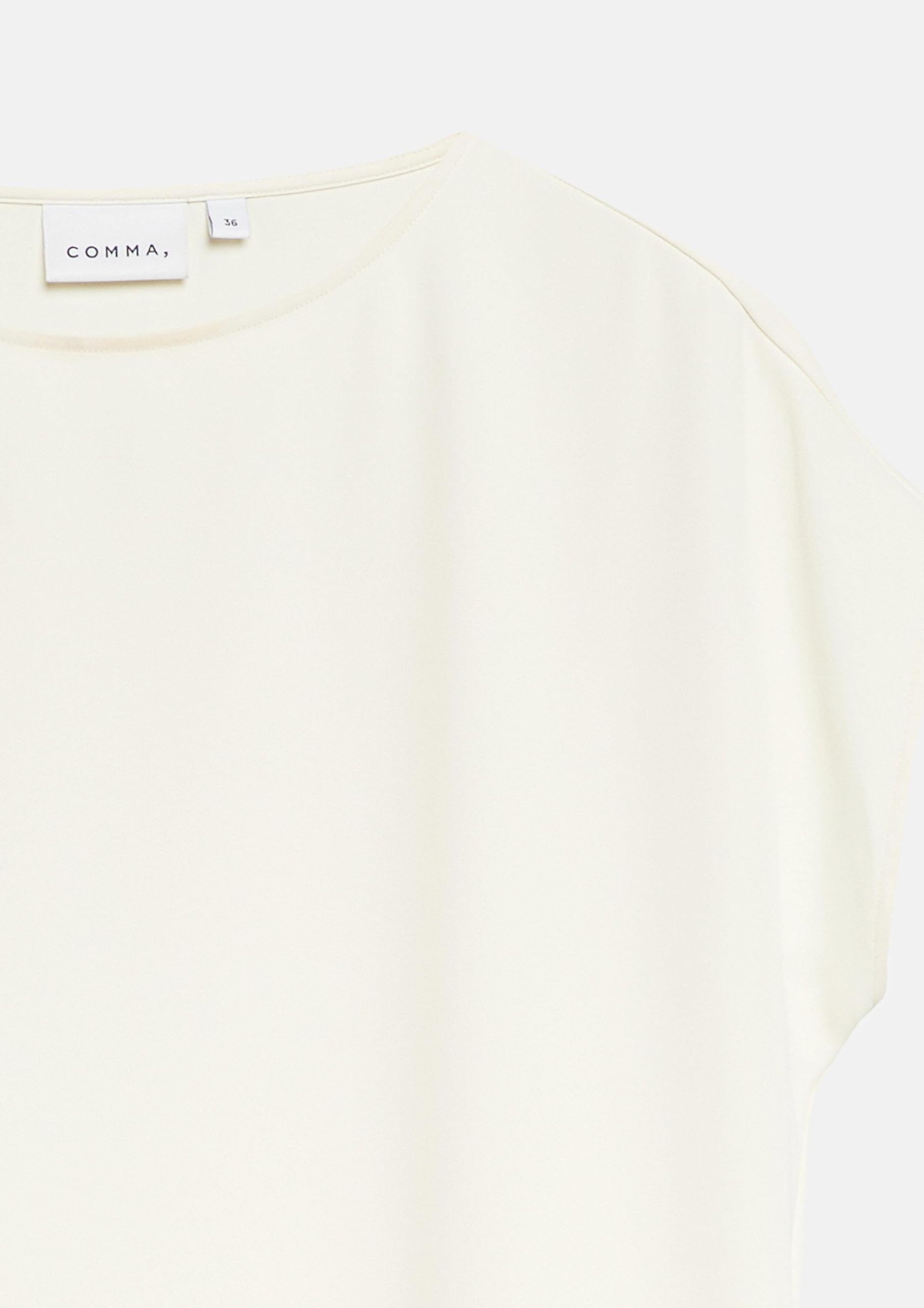 comma-blouses-bluse-kurzarm-rundhals-sommerbluse image 5