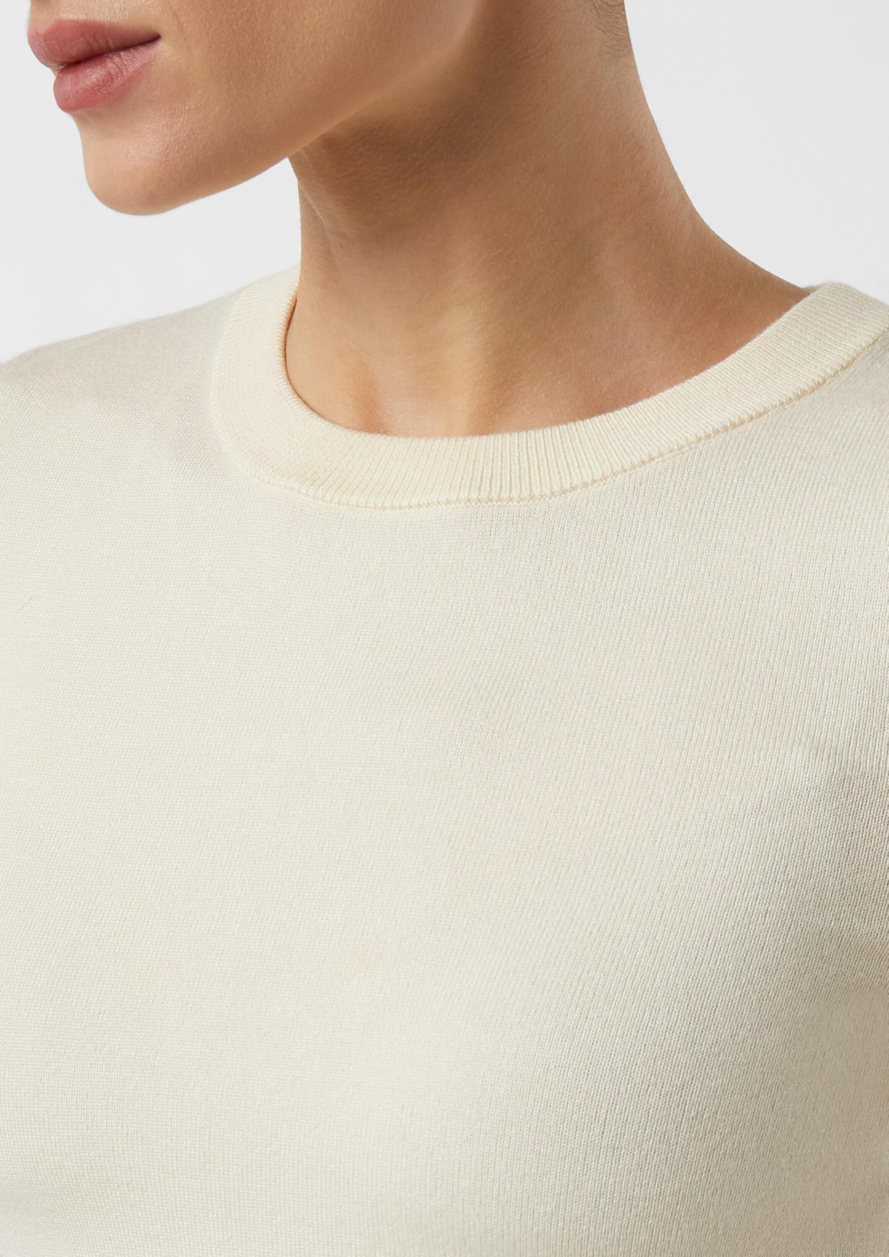 comma-strickpullover-slim-fit-feinstrick-creme-gr-36 image 5