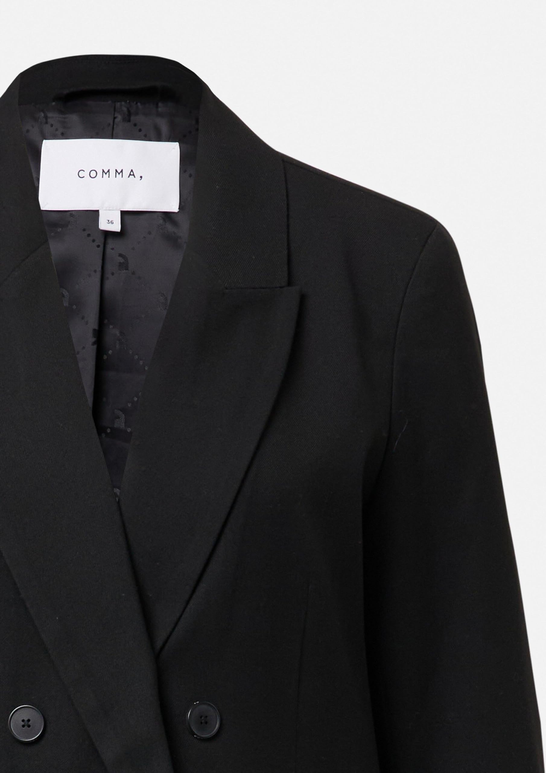 comma-blazers-doppelreihiger-oversize-blazer-jacke image 6
