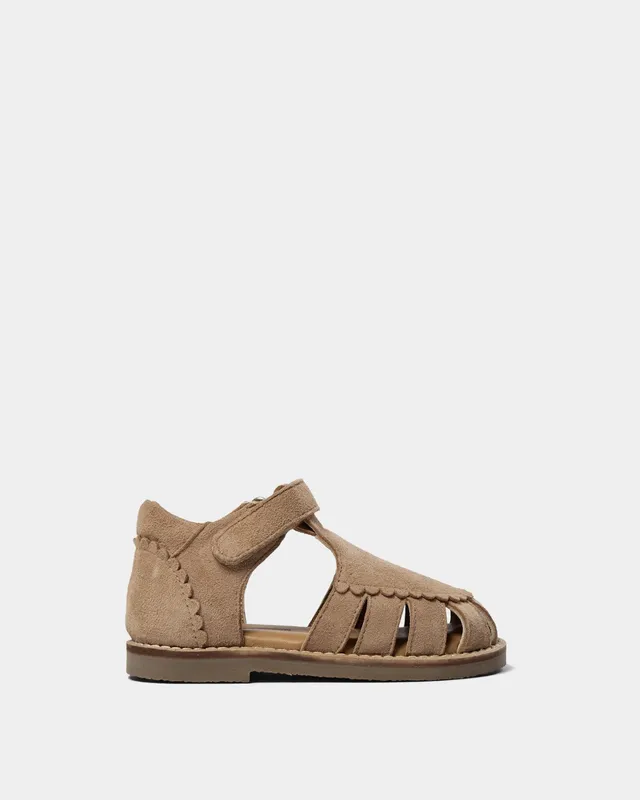 sofie-schnoor-marleykb-sandale-dunkelsand-wildleder image 1