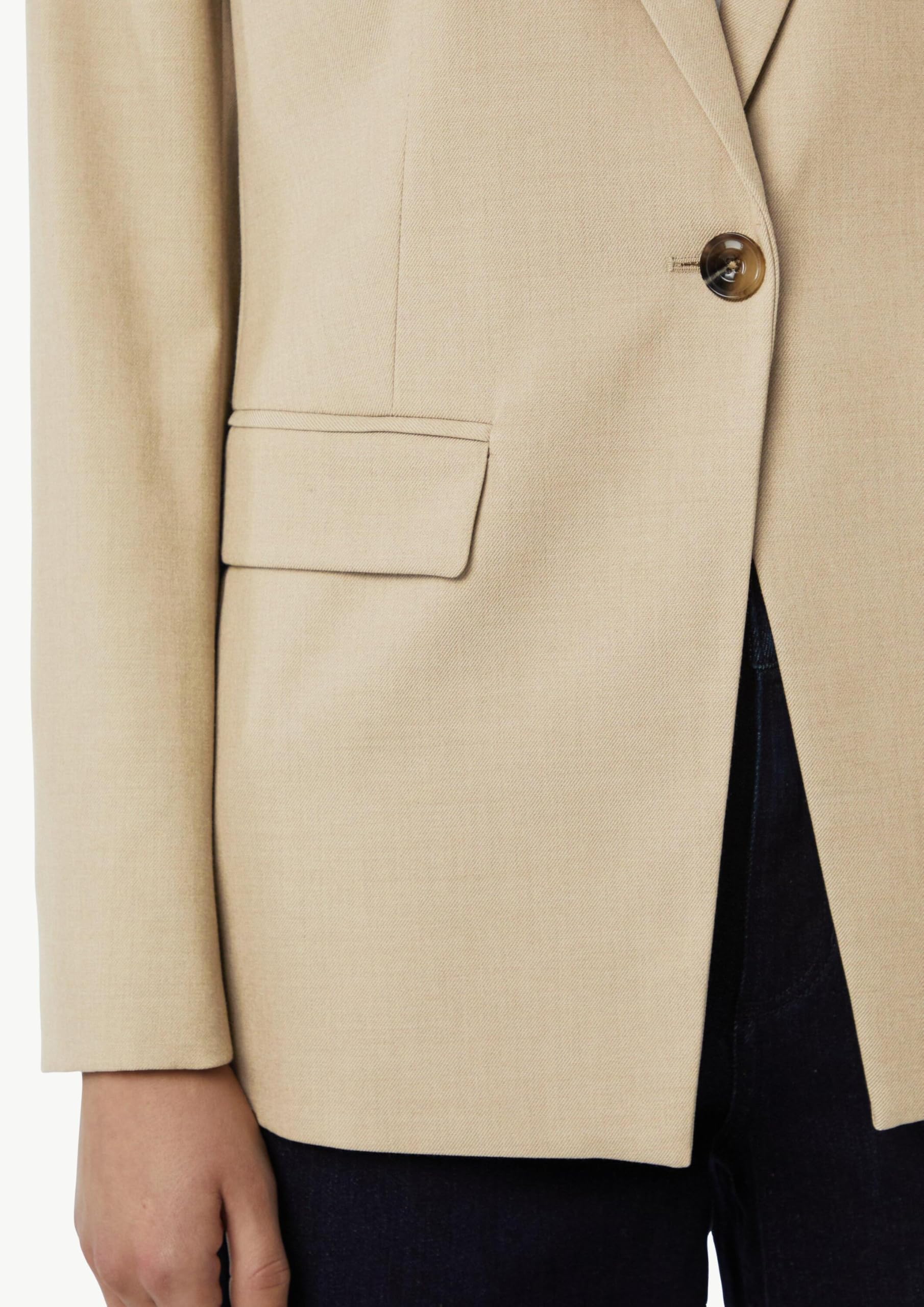 comma-blazers-blazer-twill-sand-gr-e-42-tailliert image 5
