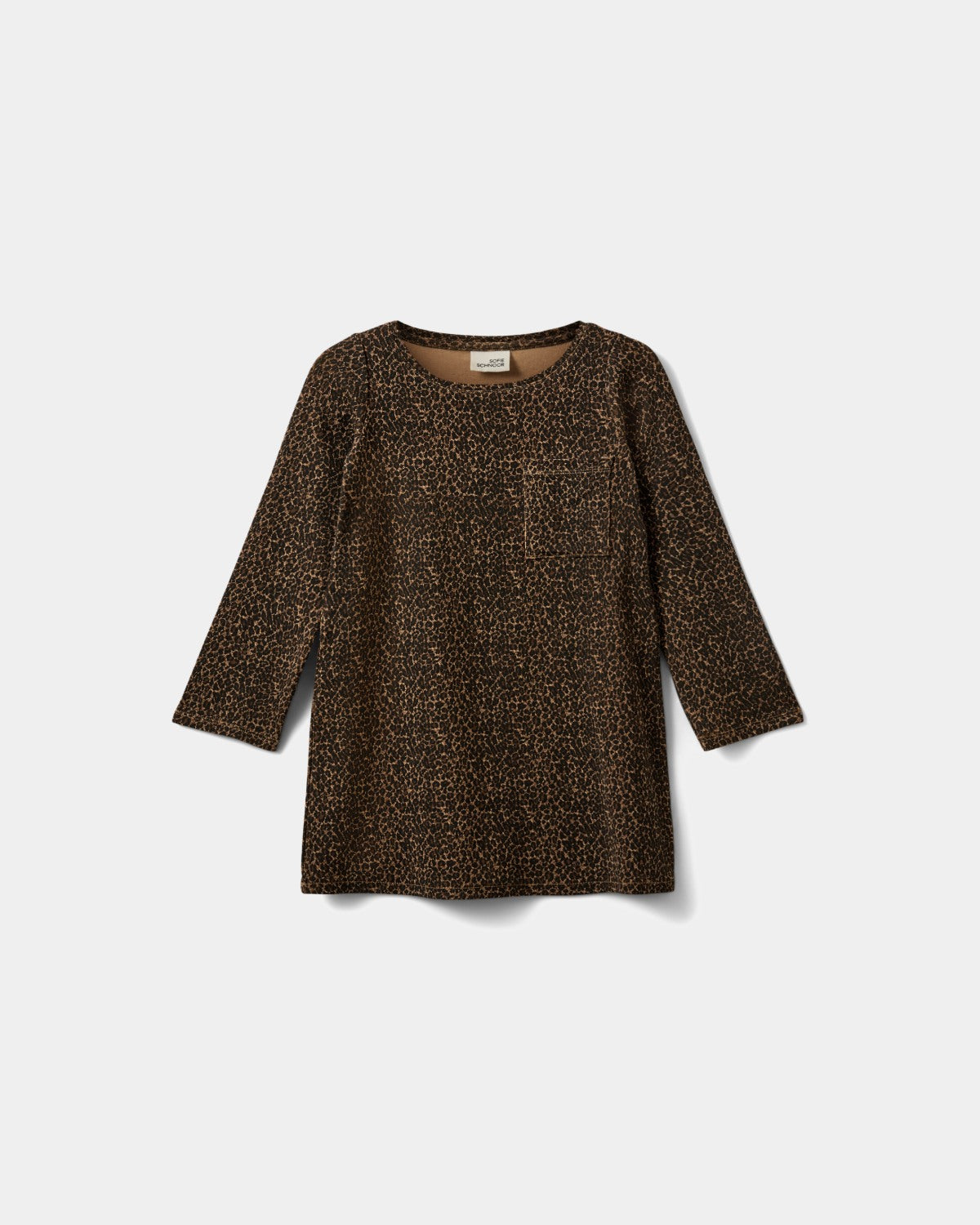 sofie-schnoor-kids-ettakb-dress-kleid-leopard-baumwolle image 1