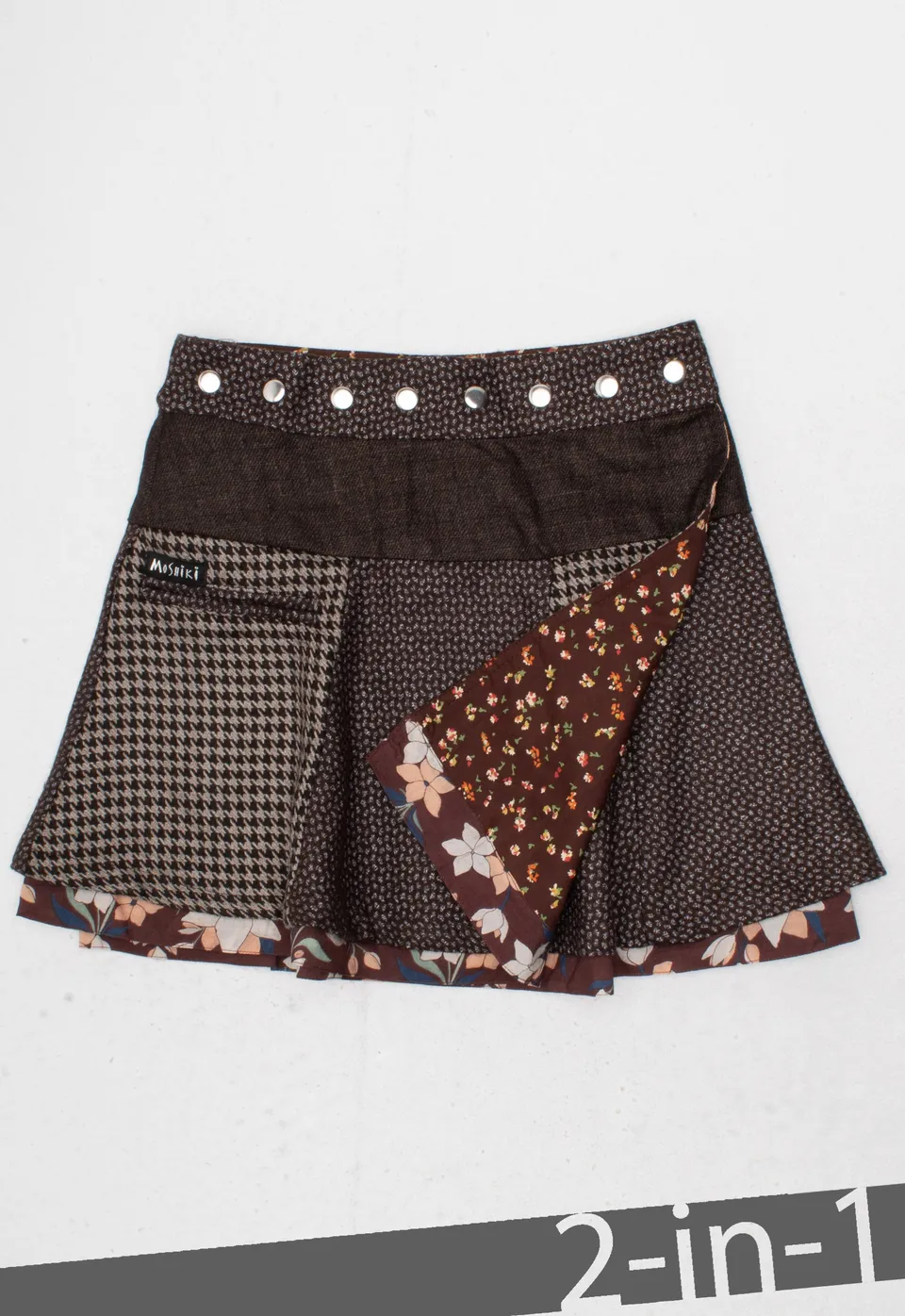 moshiki-hot-cookie-7-tweed-wickelrock-wendbar-40-cm image 1
