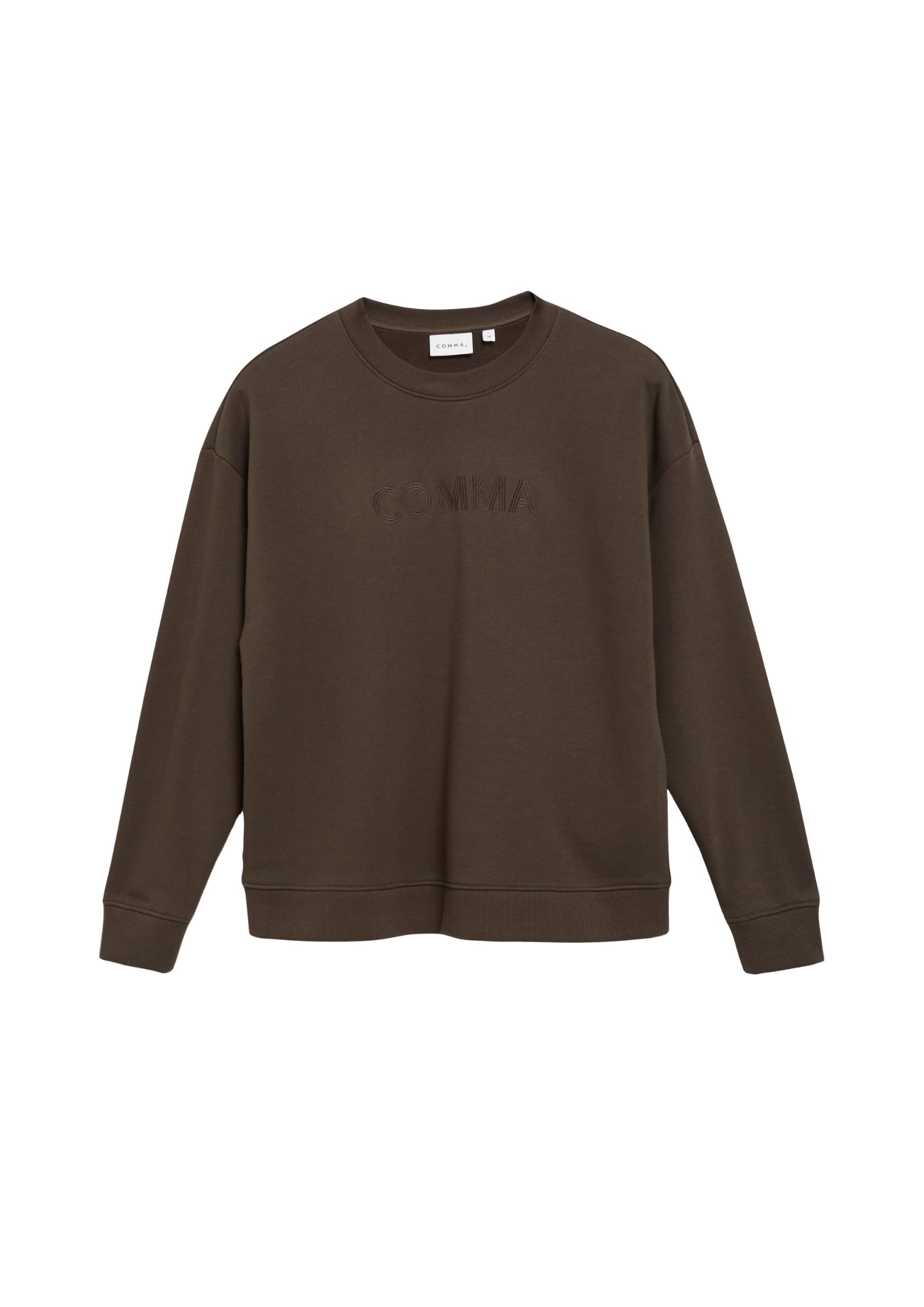 comma-sweatshirt-relaxed-fit-rundhals-stickerei-42 image 4