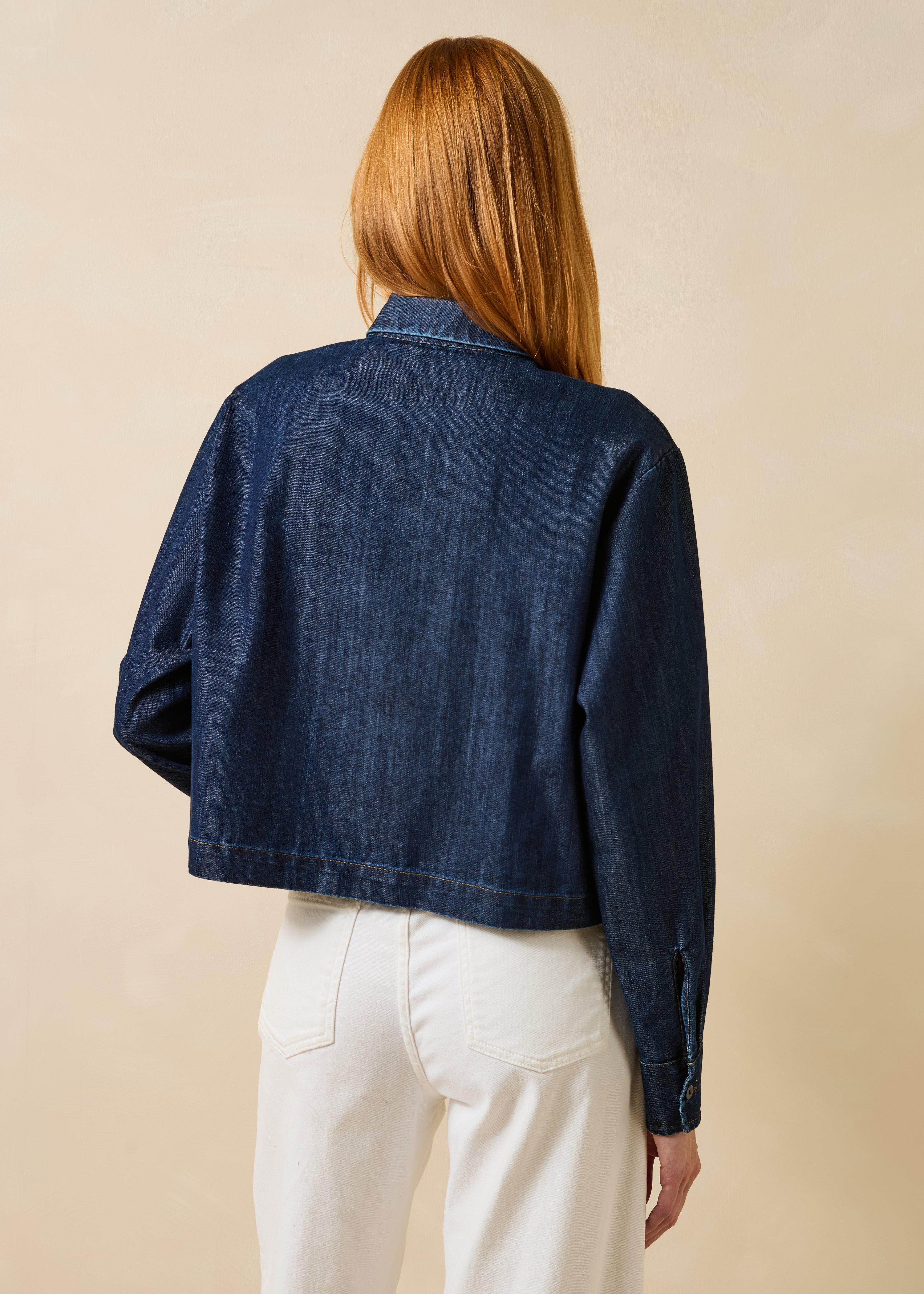 la-f-e-marabout-e-dory-jeanshemd-brut-blau-kurz-oversize-damen image 3