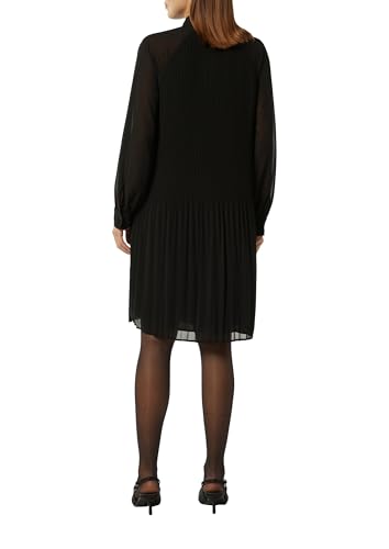 comma-chiffon-plisseekleid-mit-schleifen-detail-gr-46 image 8