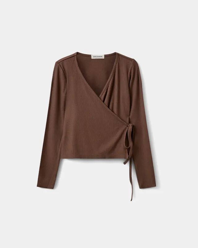 sofie-schnoor-young-joodysy-cardigan-braun-viskose-wickel image 1