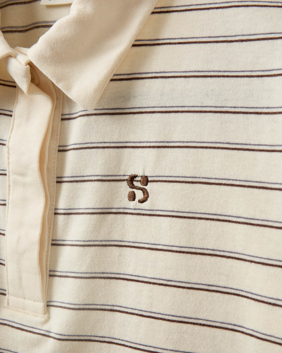sofie-schnoor-young-calliasy-polo-shirt-wei-gestreift image 5