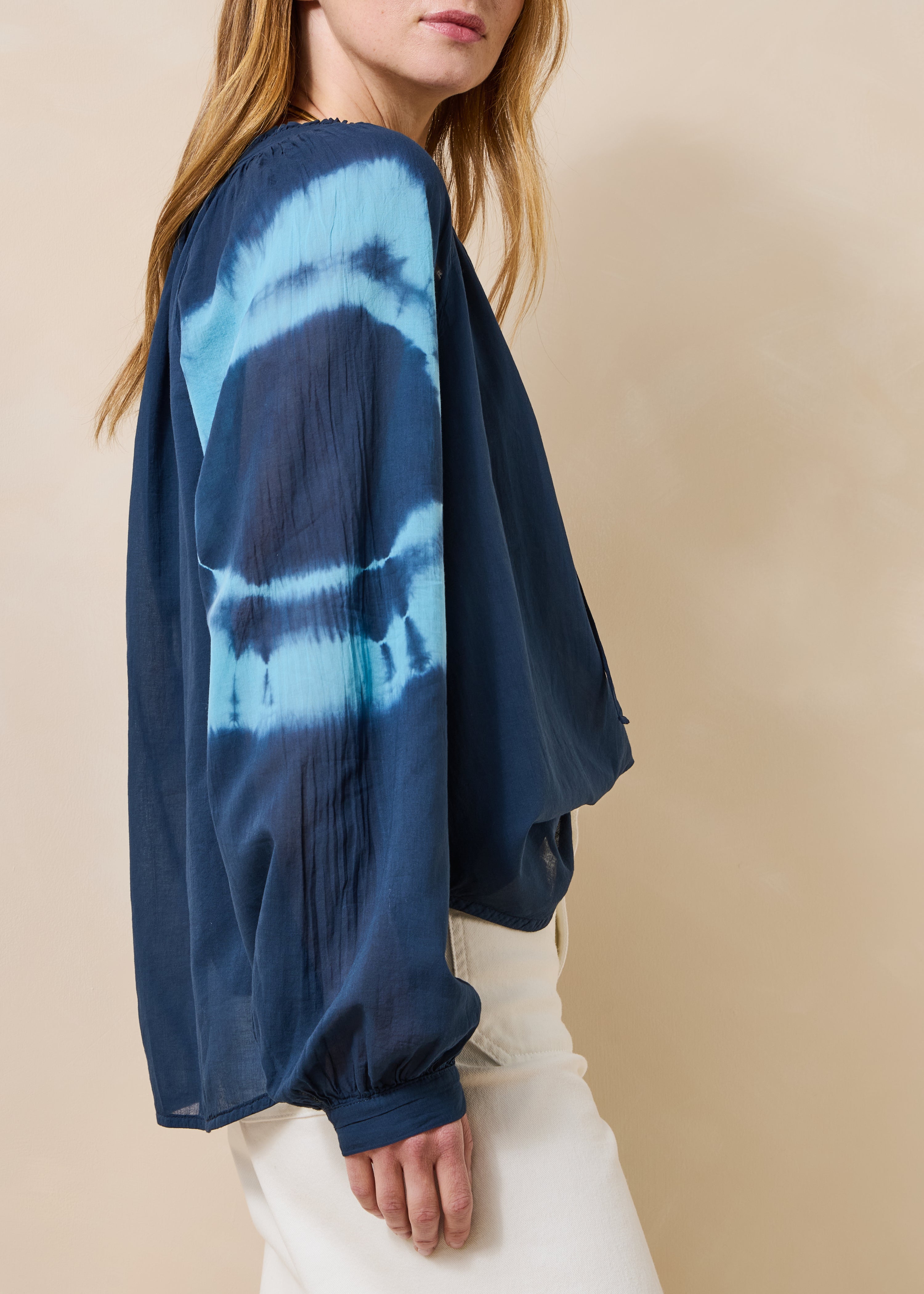 la-f-e-marabout-e-fracas-top-blau-tie-dye-baumwolle image 5