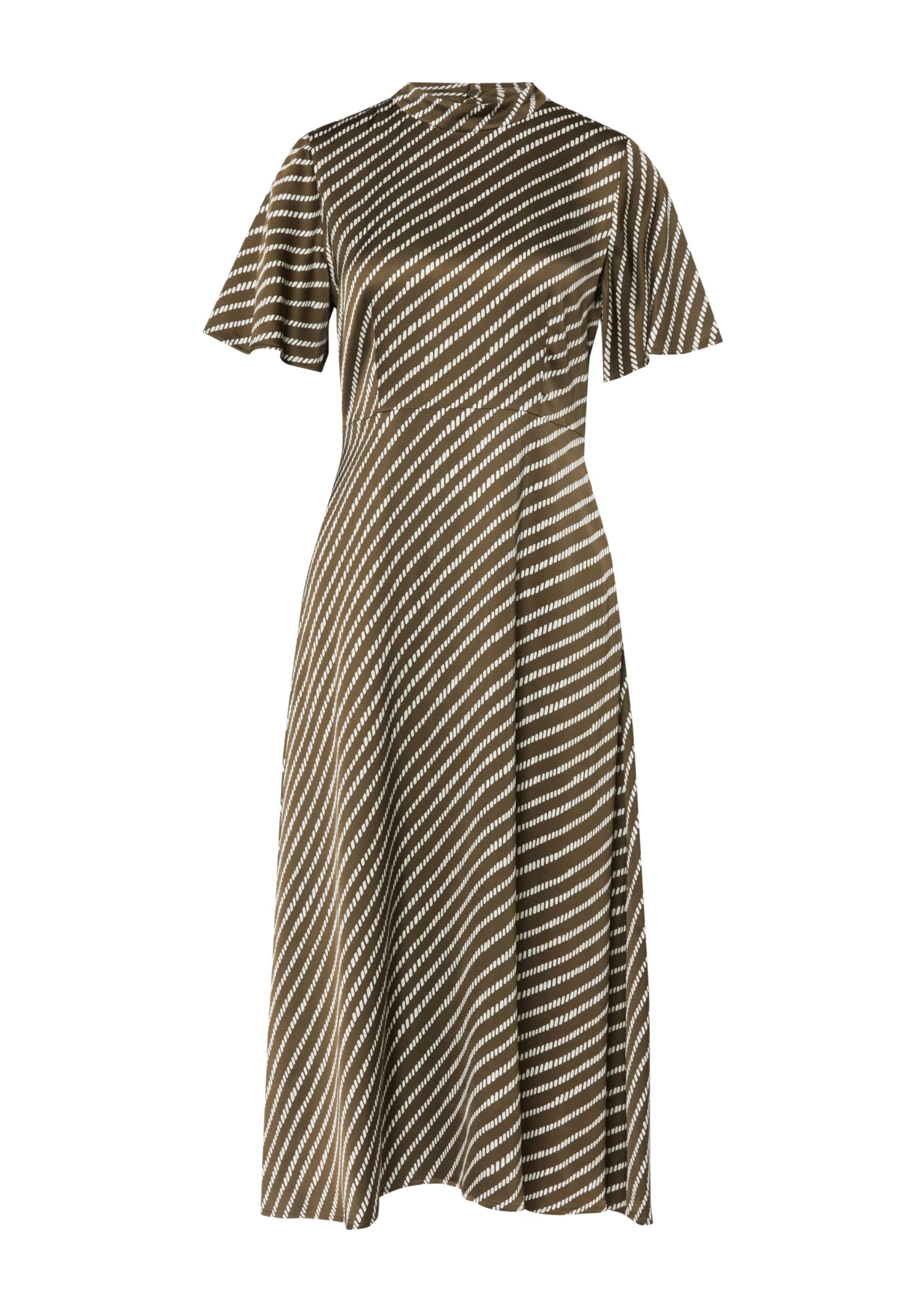 comma-satinkleid-midi-gr-44-gemustert-midikleid-damen image 4