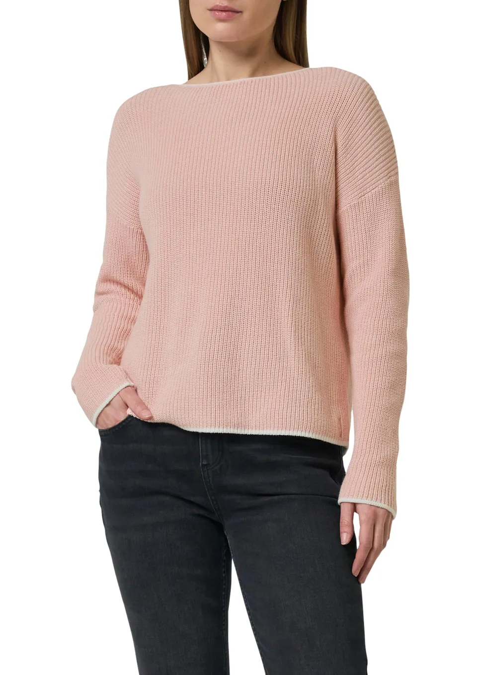 comma-knitwear-strickpullover-baumwolle-sandstein-gr-40 image 1