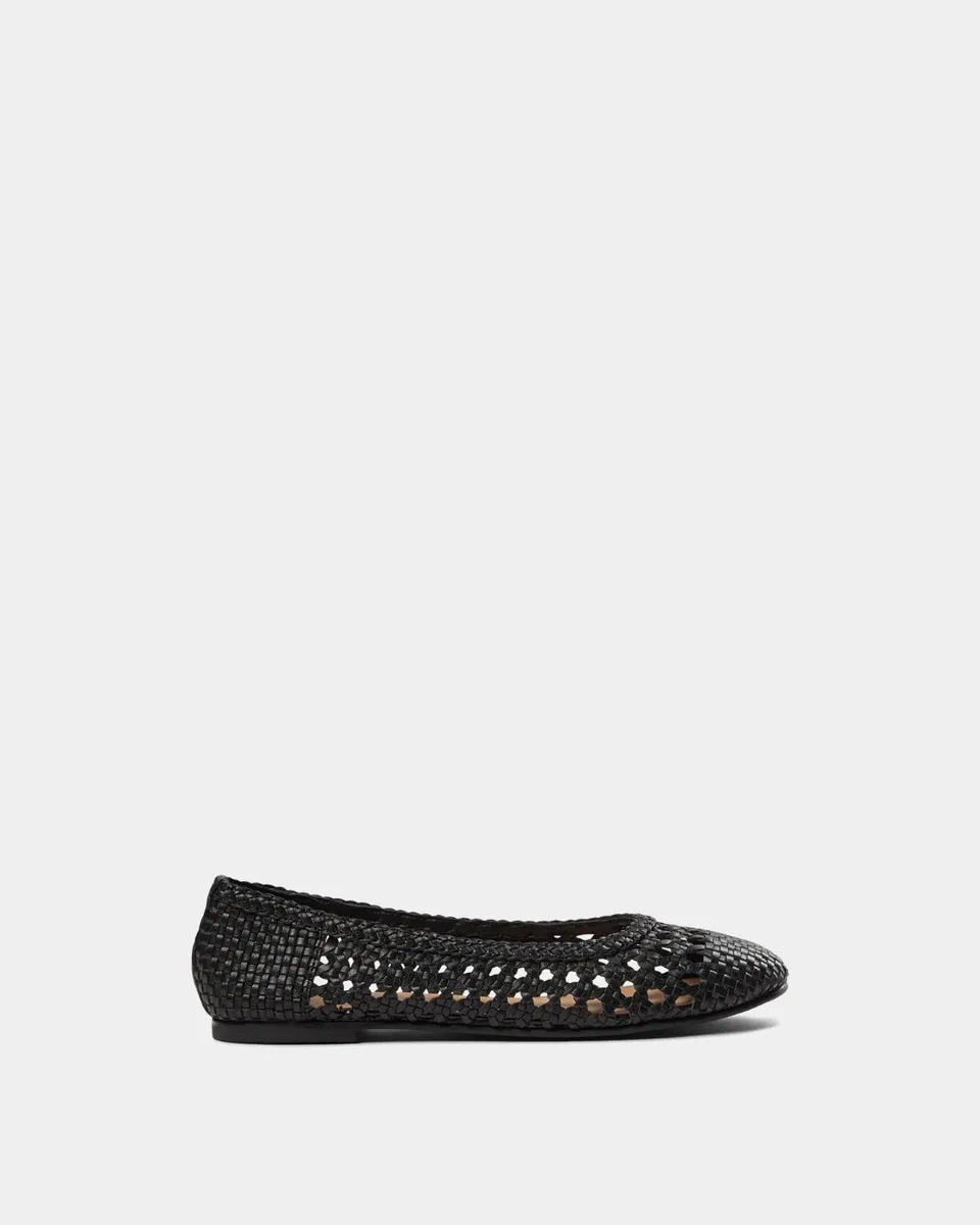 sofie-schnoor-lindasw-ballerina-damen-schwarz-leder image 1