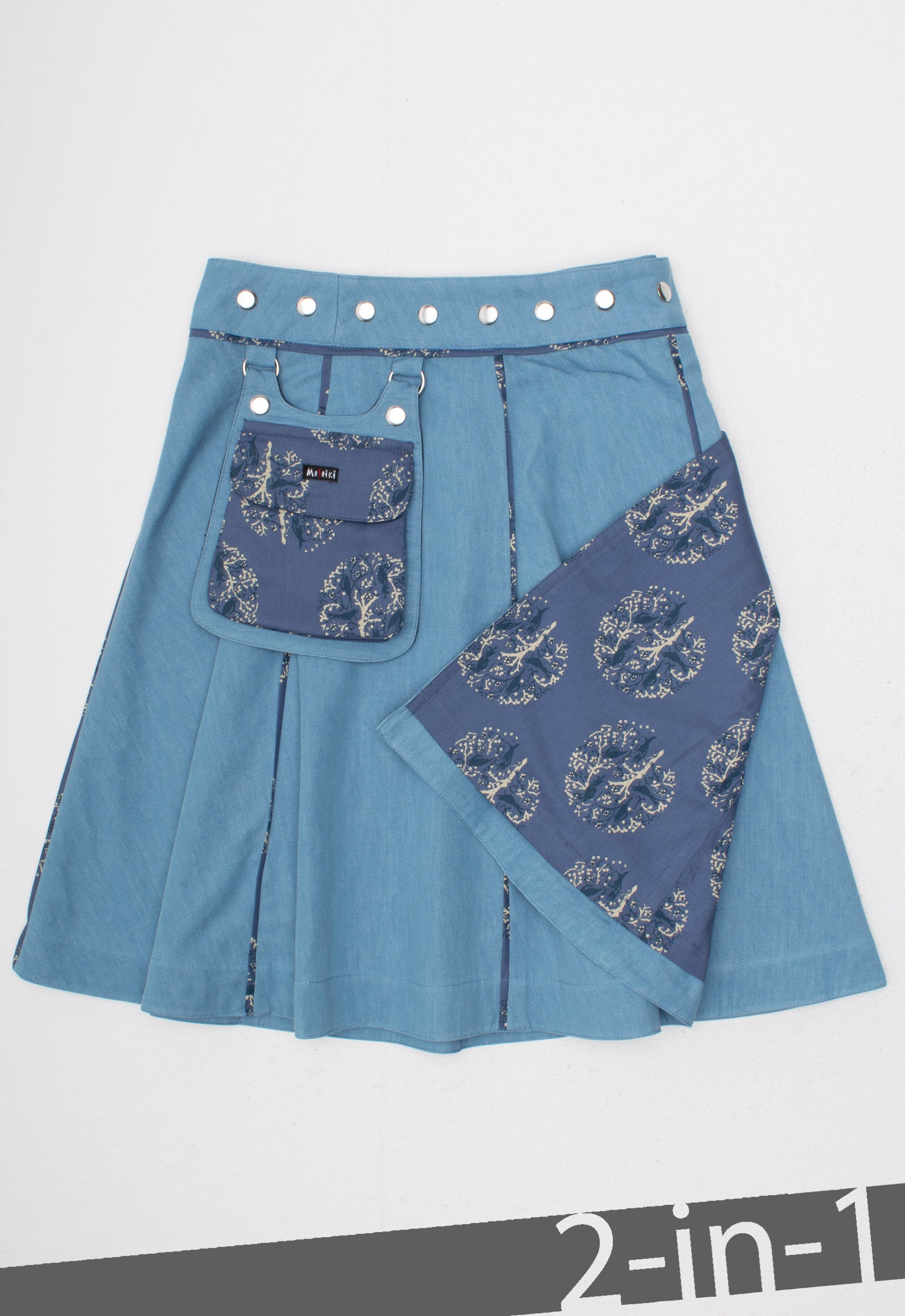 moshiki-hot-cookie-73-wickelrock-55cm-denim-wendbar image 1