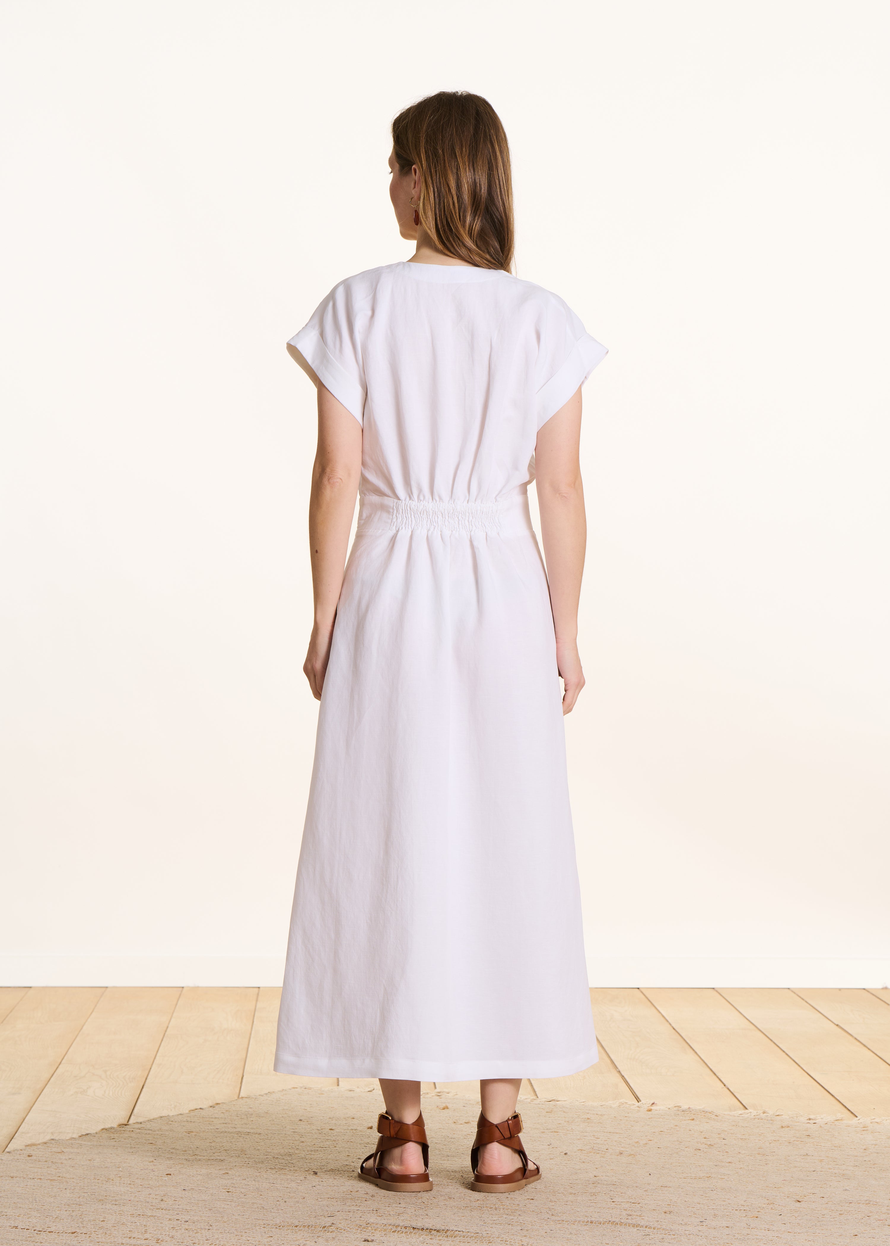 la-f-e-marabout-e-fresa-maxikleid-wei-leinen-wickel image 2