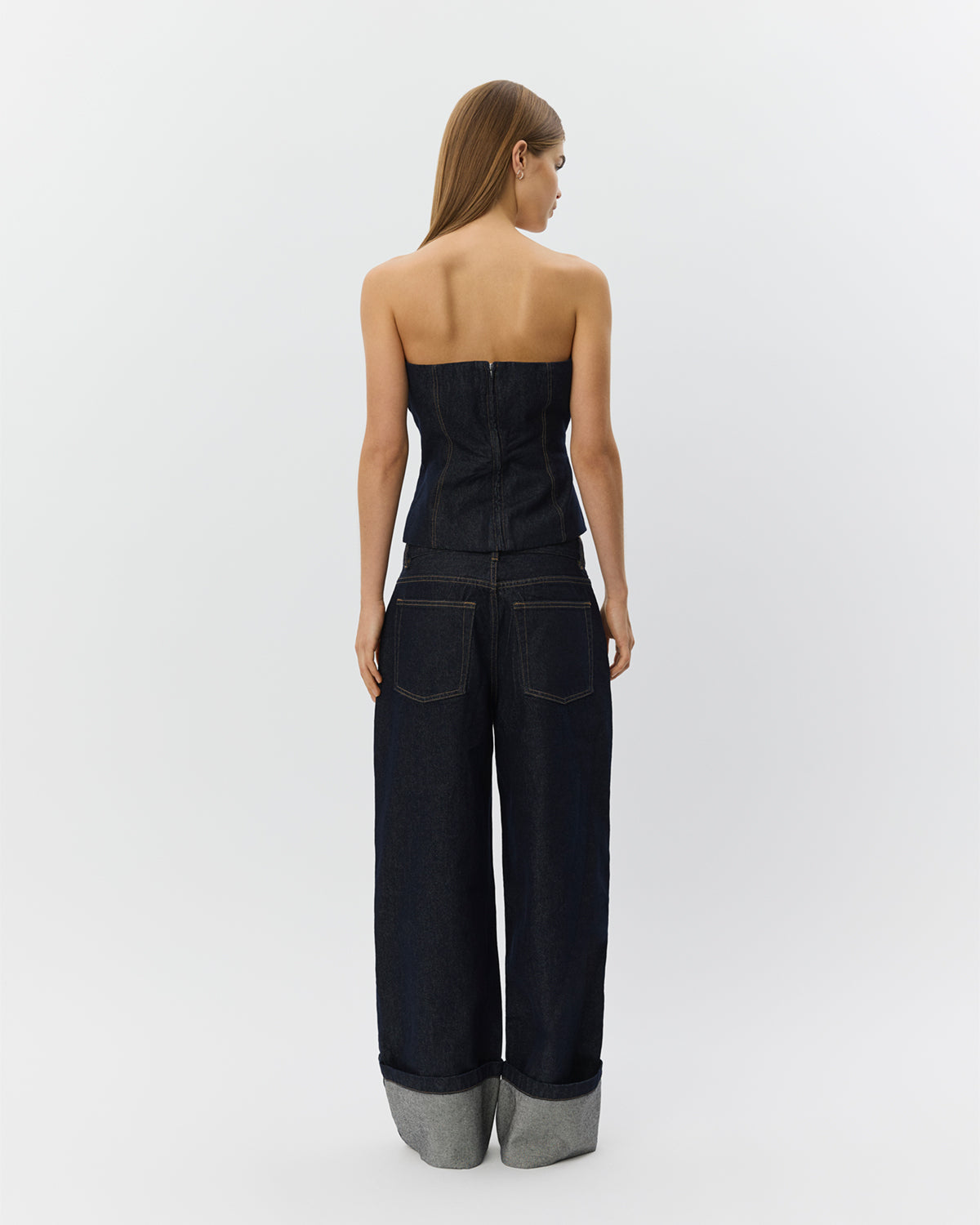 sofie-schnoor-women-tillesw-corset-top-dunkelblau-denim image 4