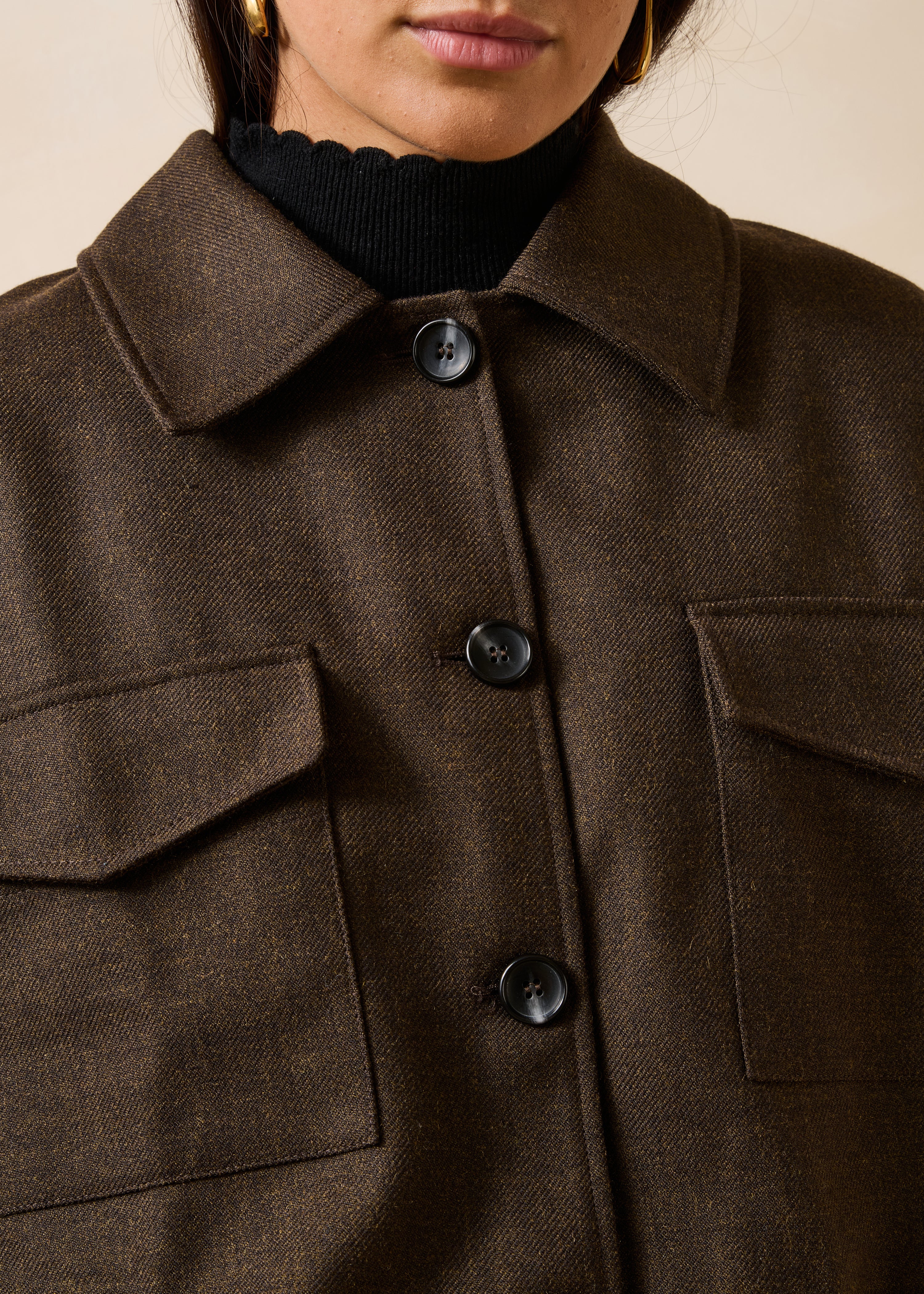 la-f-e-marabout-e-gariba-jacke-braun-wolle-gr-36 image 5