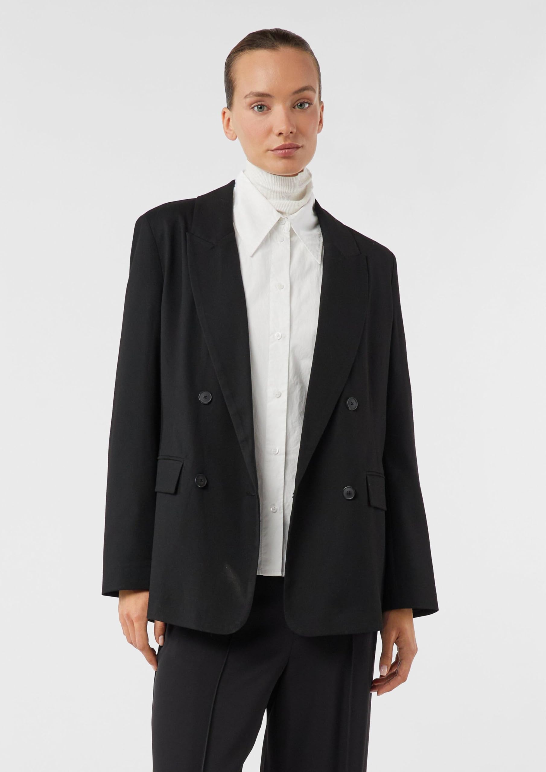 comma-blazers-doppelreihiger-oversize-blazer-jacke image 7