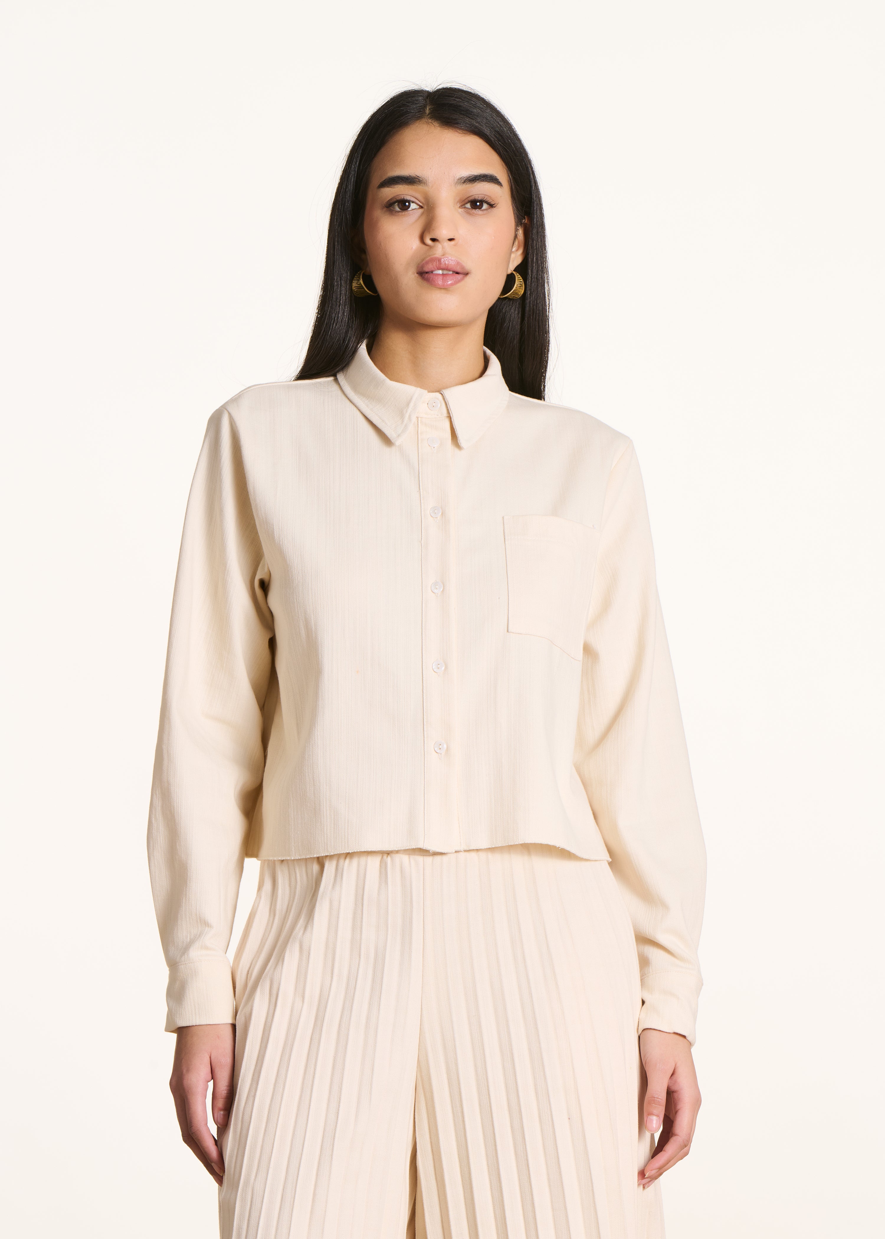 la-f-e-marabout-e-chemises-blouses-fory-bluse-ecru-gr-38 image 1