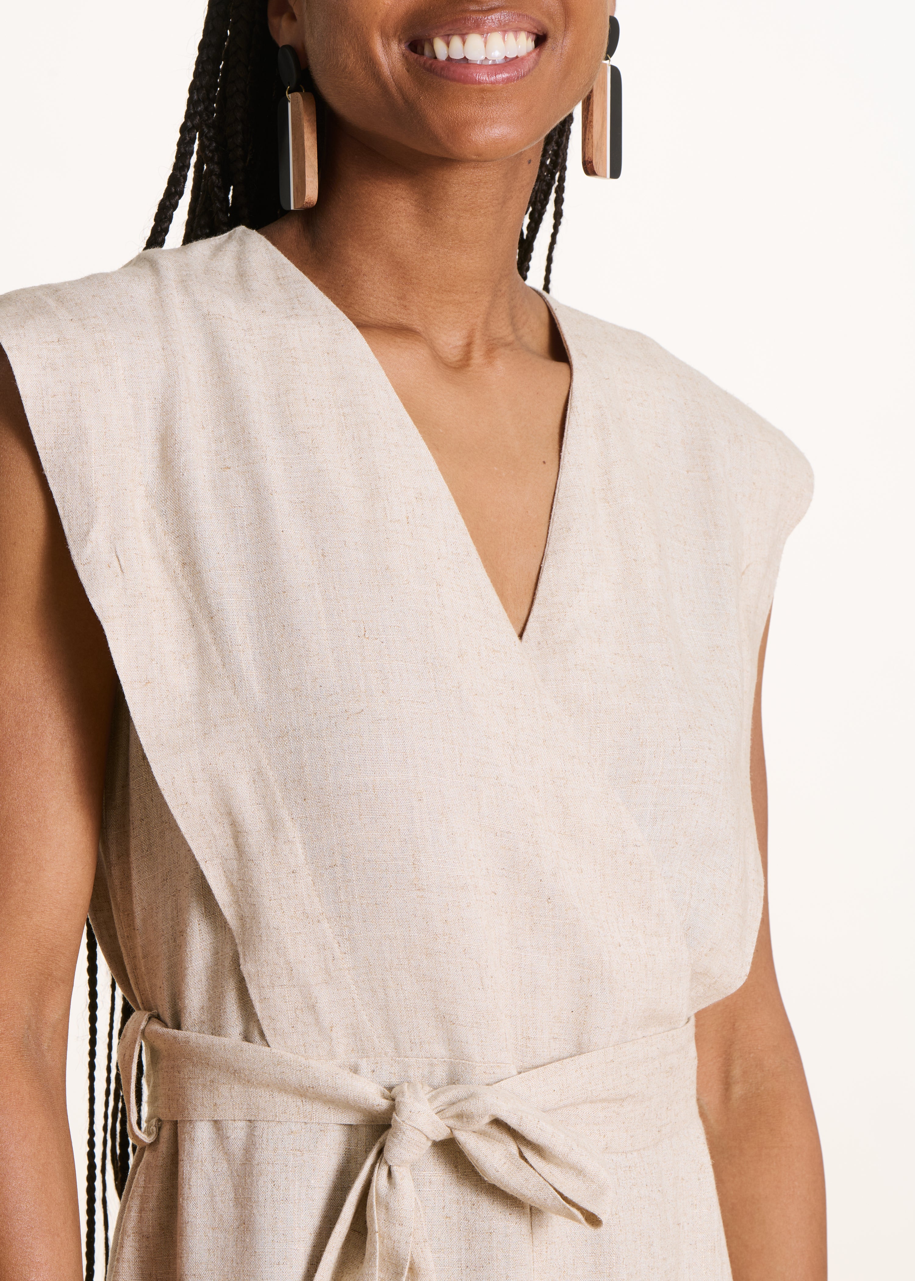 la-f-e-marabout-e-savigny-midikleid-beige-gr-38-wickel image 5