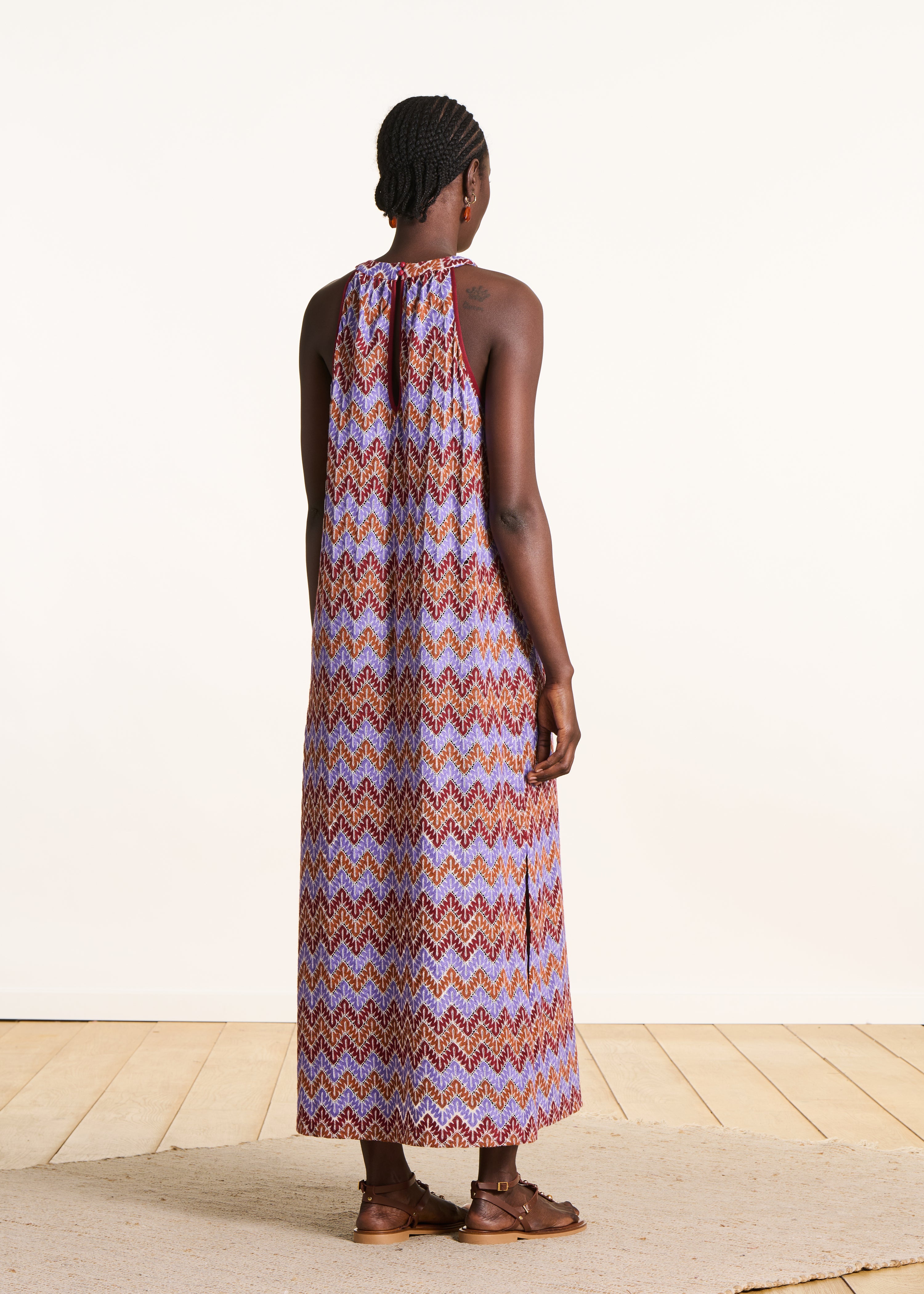 la-f-e-marabout-e-vacance-maxikleid-h-kel-lila image 2