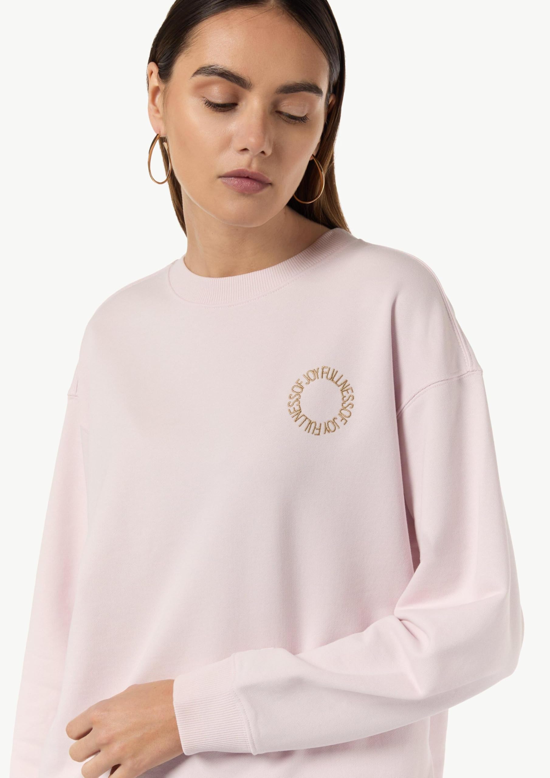 comma-sweatshirt-mit-r-ckenstickerei-pullover image 4