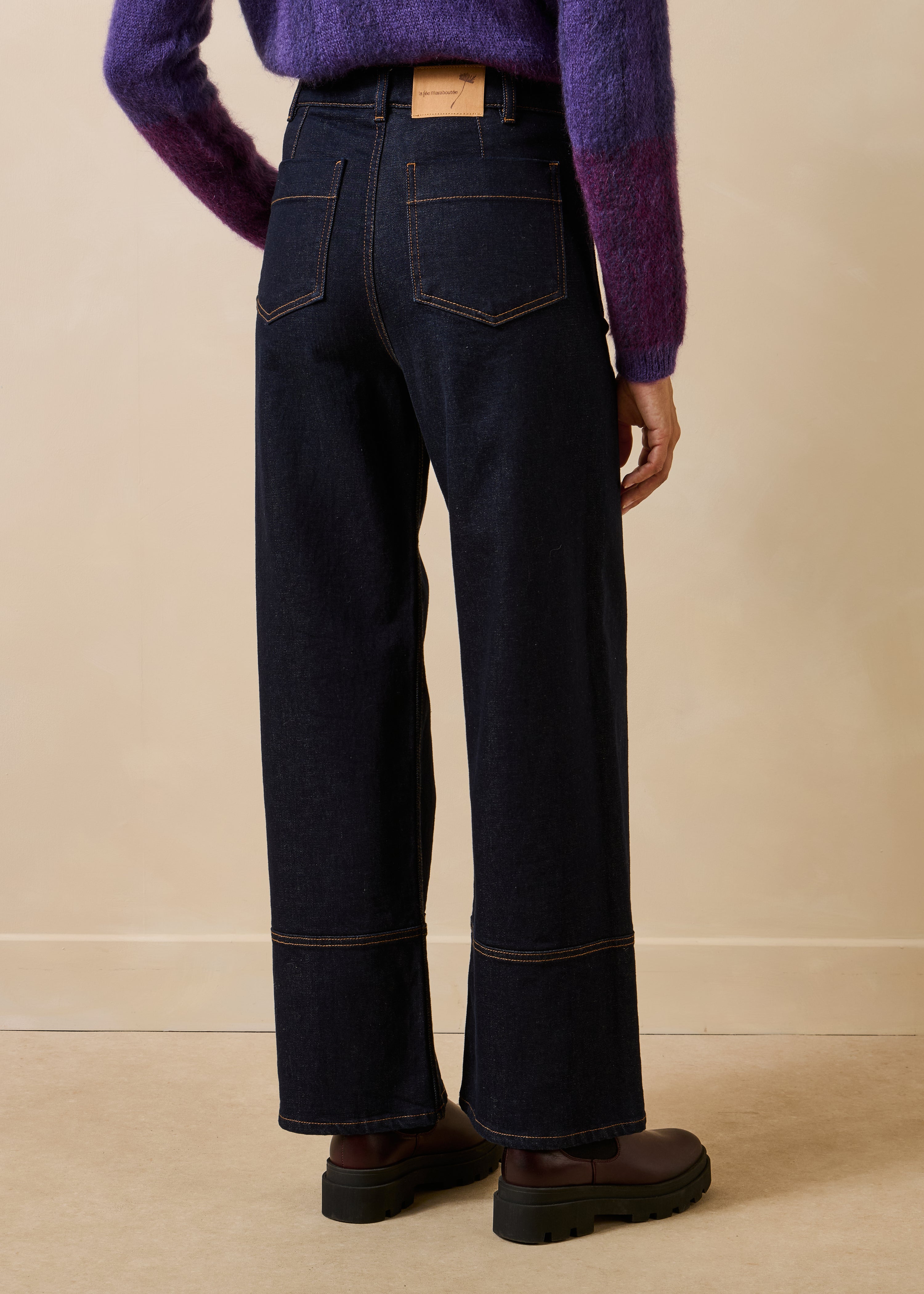 la-f-e-marabout-e-elefan-jeans-damen-dunkelblau-gerade-bio image 3