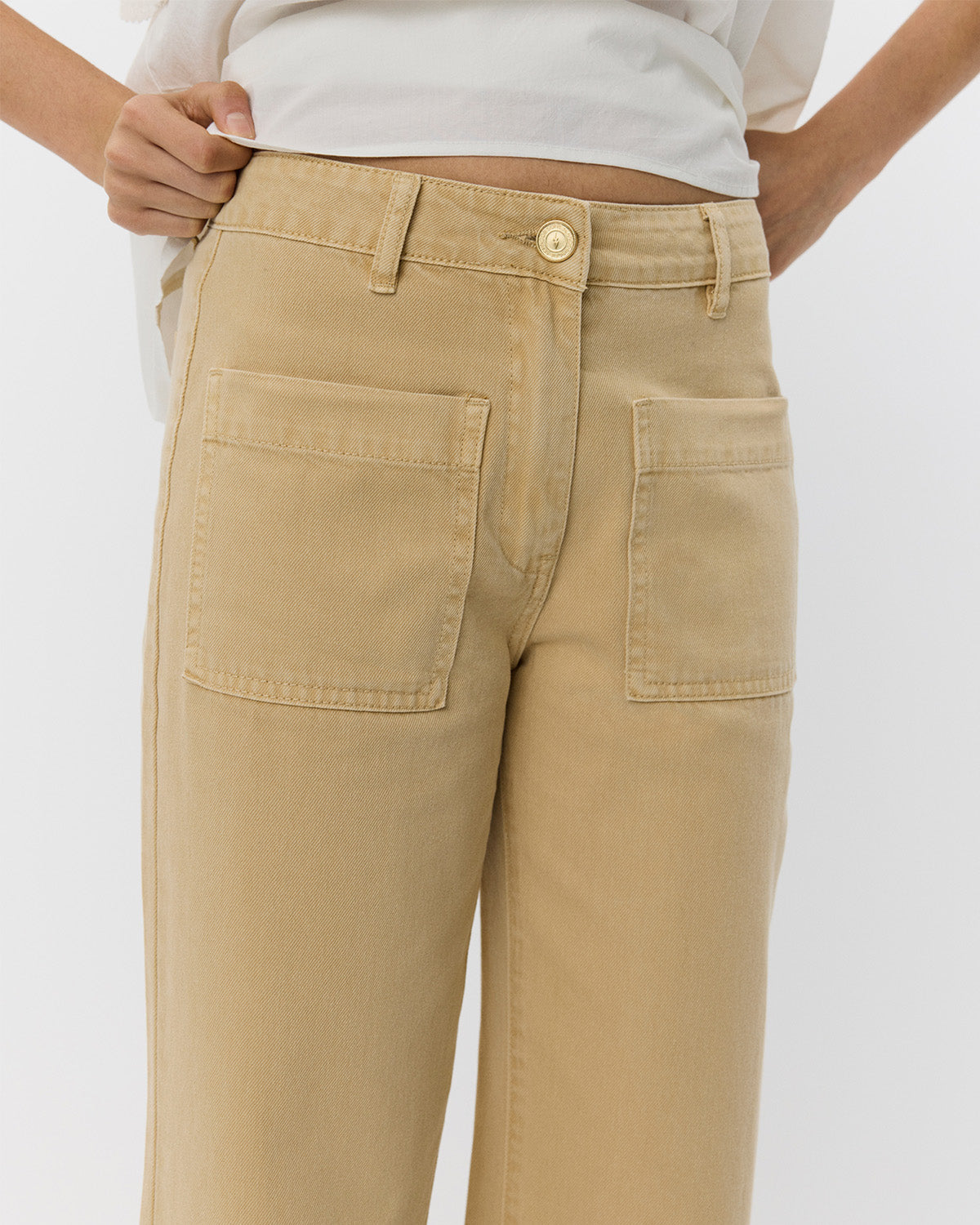 sofie-schnoor-women-toulousesw-jeans-beige-straight image 6