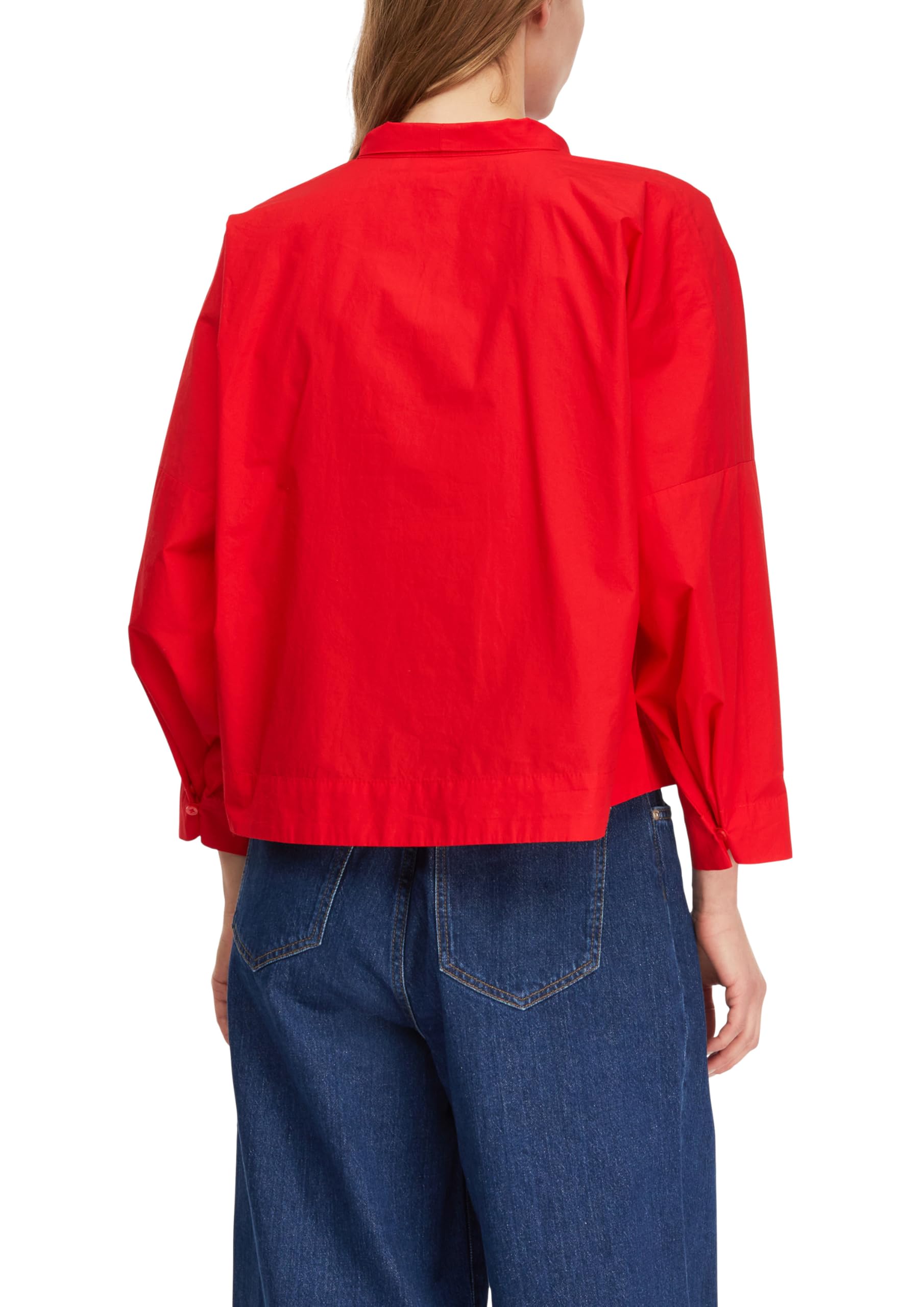comma-damen-bluse-stehkragen-loose-fit-bindeschleife-gr-36 image 2