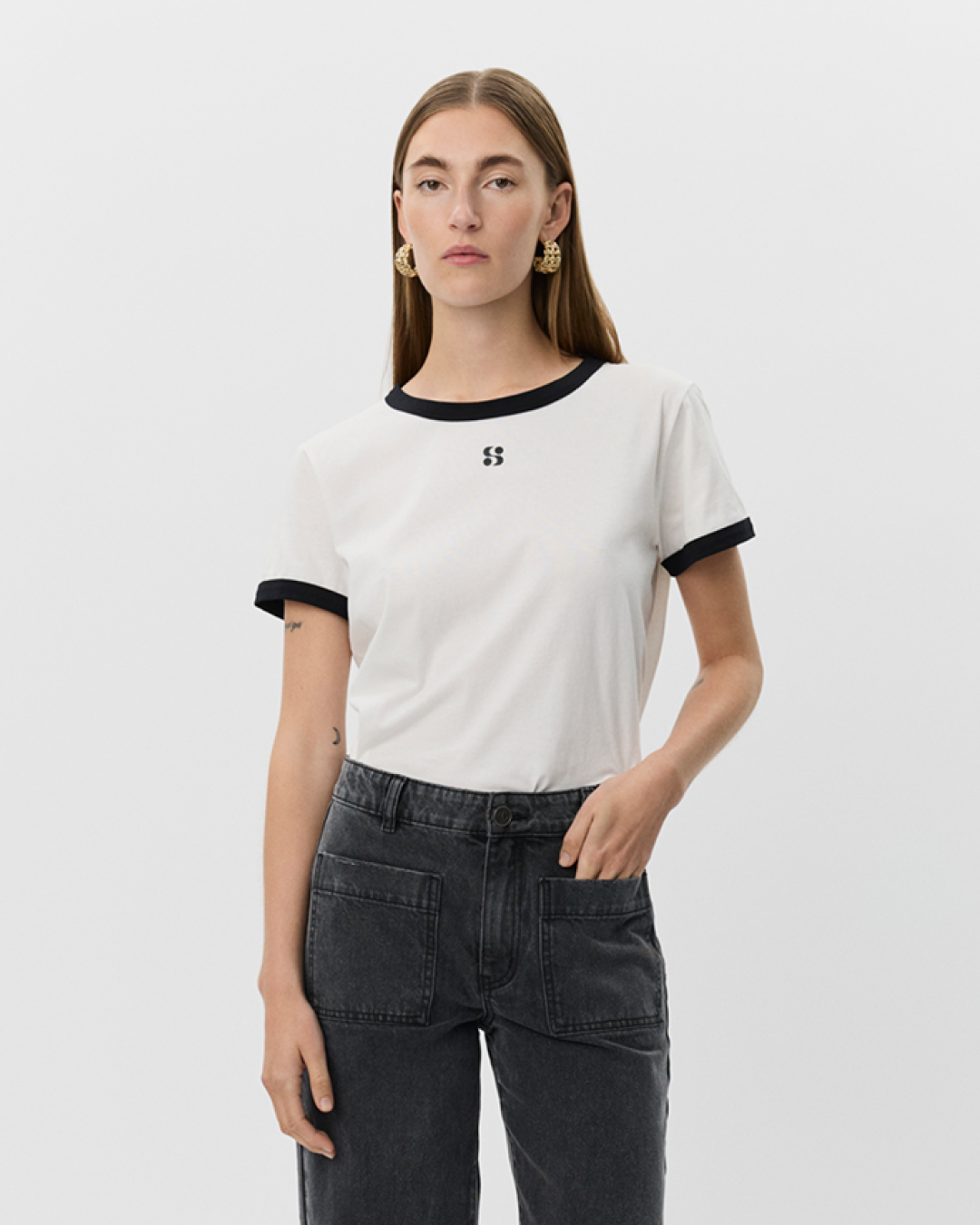 sofie-schnoor-women-maggiesw-t-shirt-damen-wei-baumwolle image 5