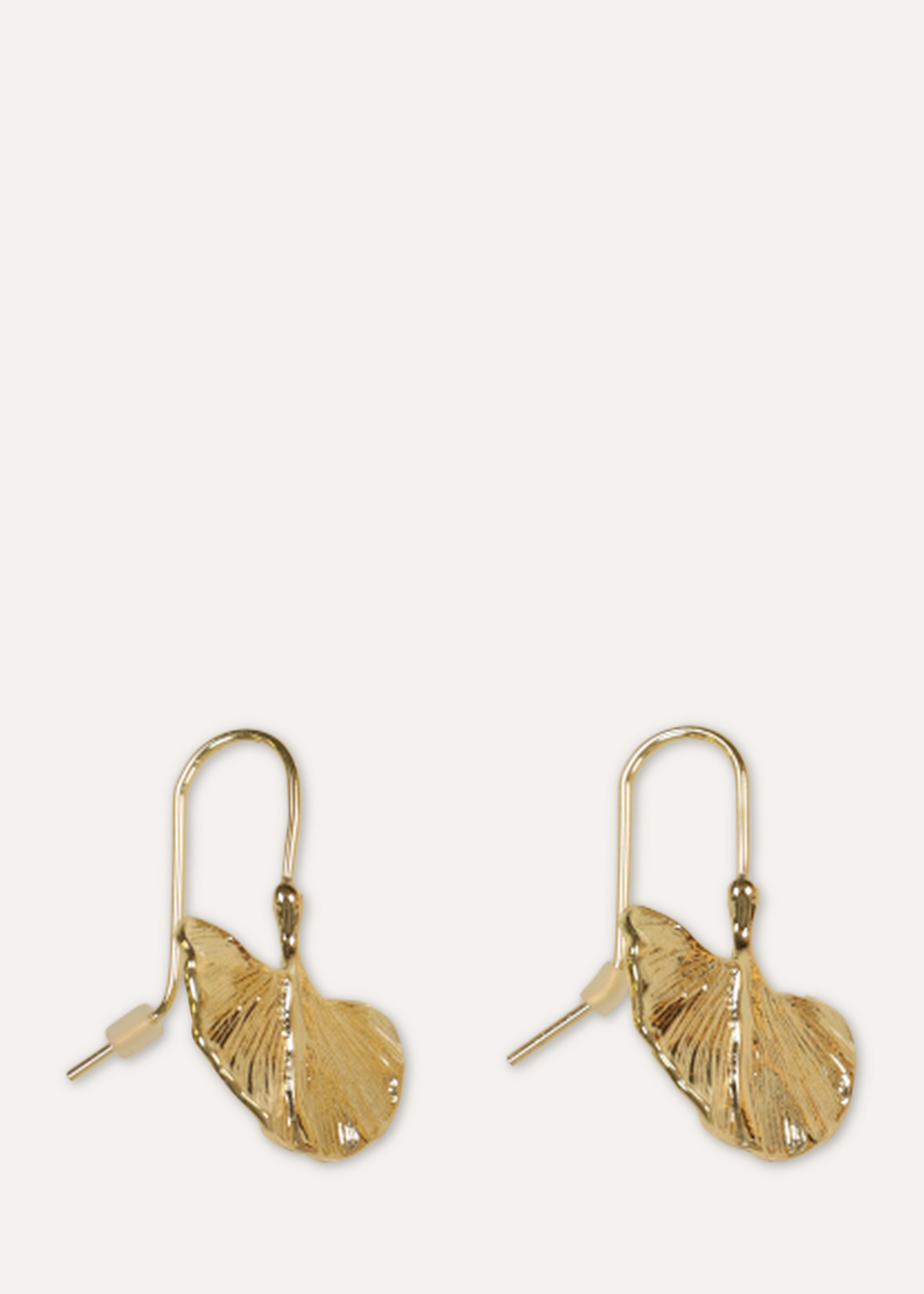 la-f-e-marabout-e-flamel-ohrringe-gold-ginkgo-h-nger image 3