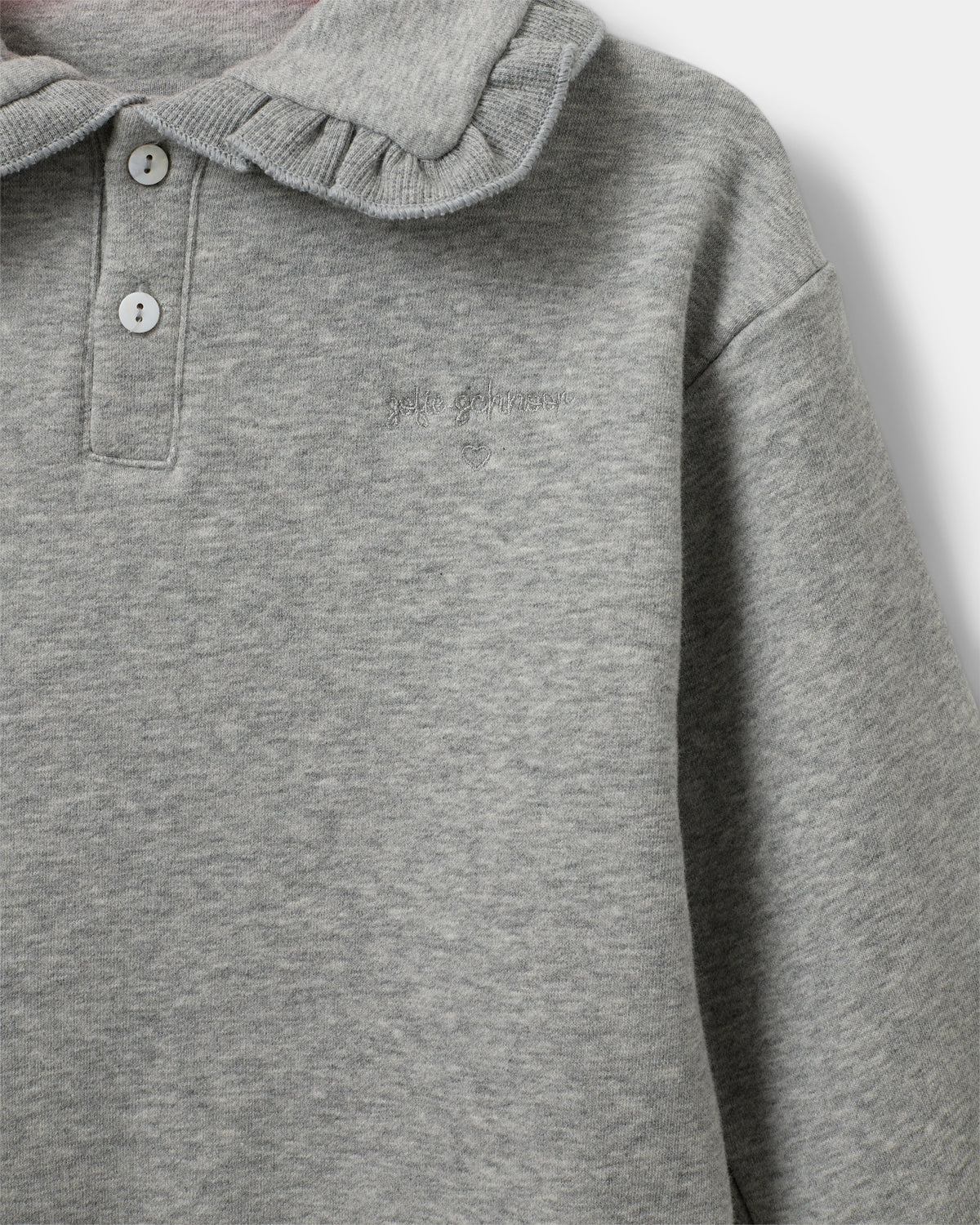 sofie-schnoor-kids-elissk-sweatshirt-grey-melange-baumwolle image 5